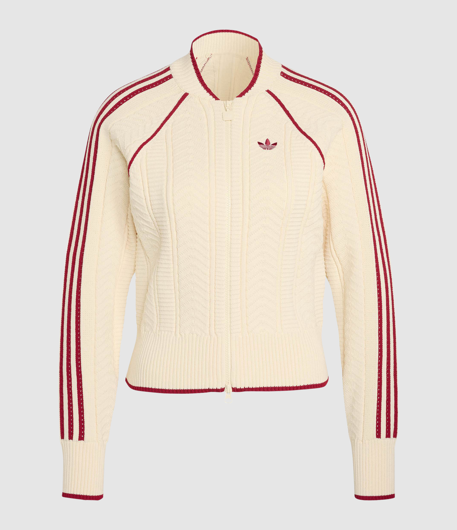 Veste Premium Originals Warm Vanilla/Team Victory Red