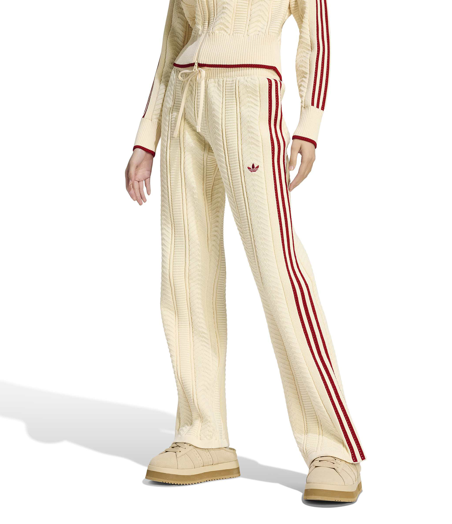 Pantalon Premium Originals Warm Vanilla/Team Victory Red