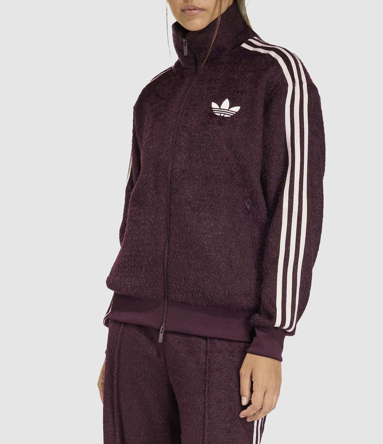 Veste Mohair Fb Tt Maroon, Capsule Winter Icon