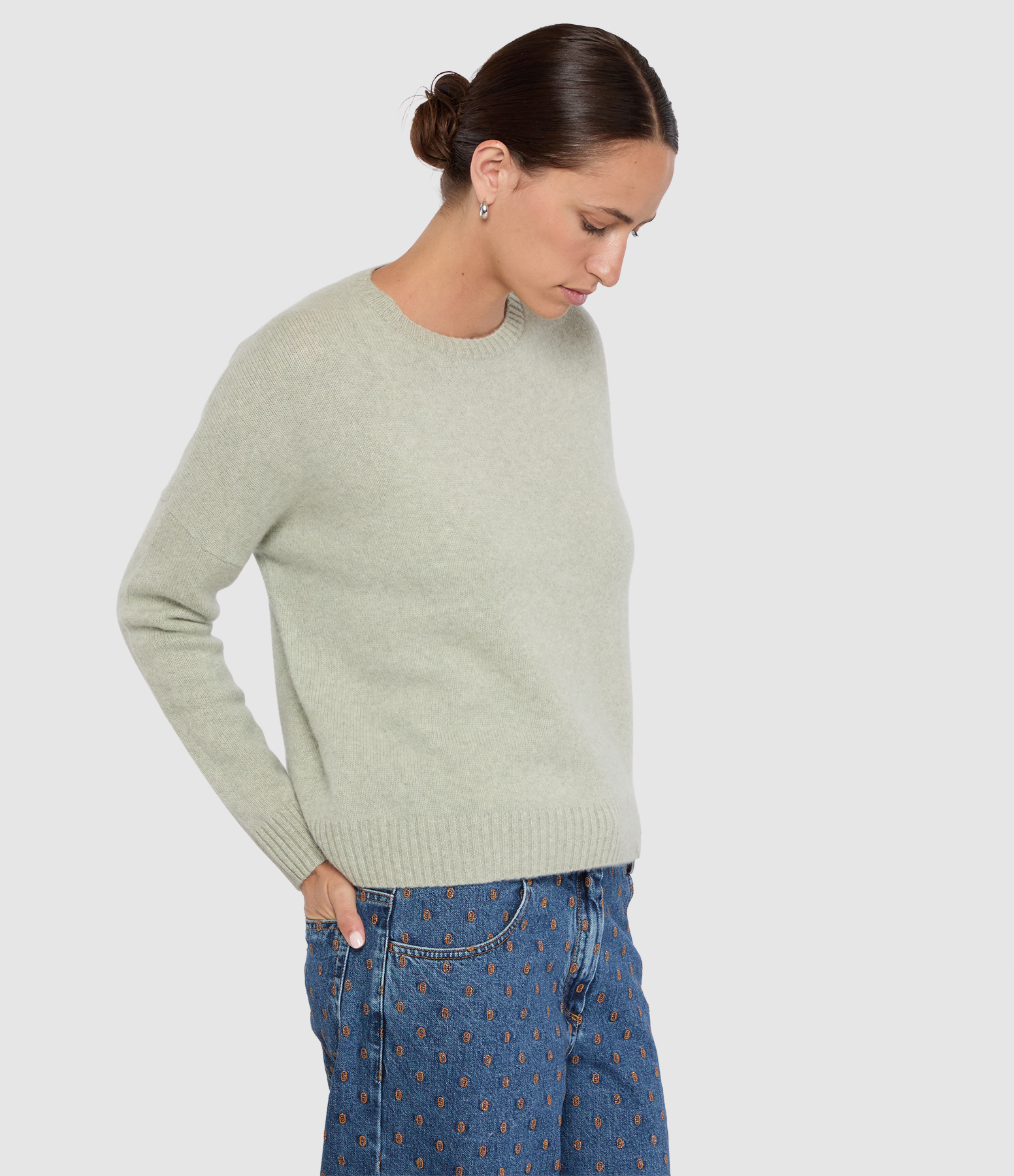 Pull Amelie Vert Avoine