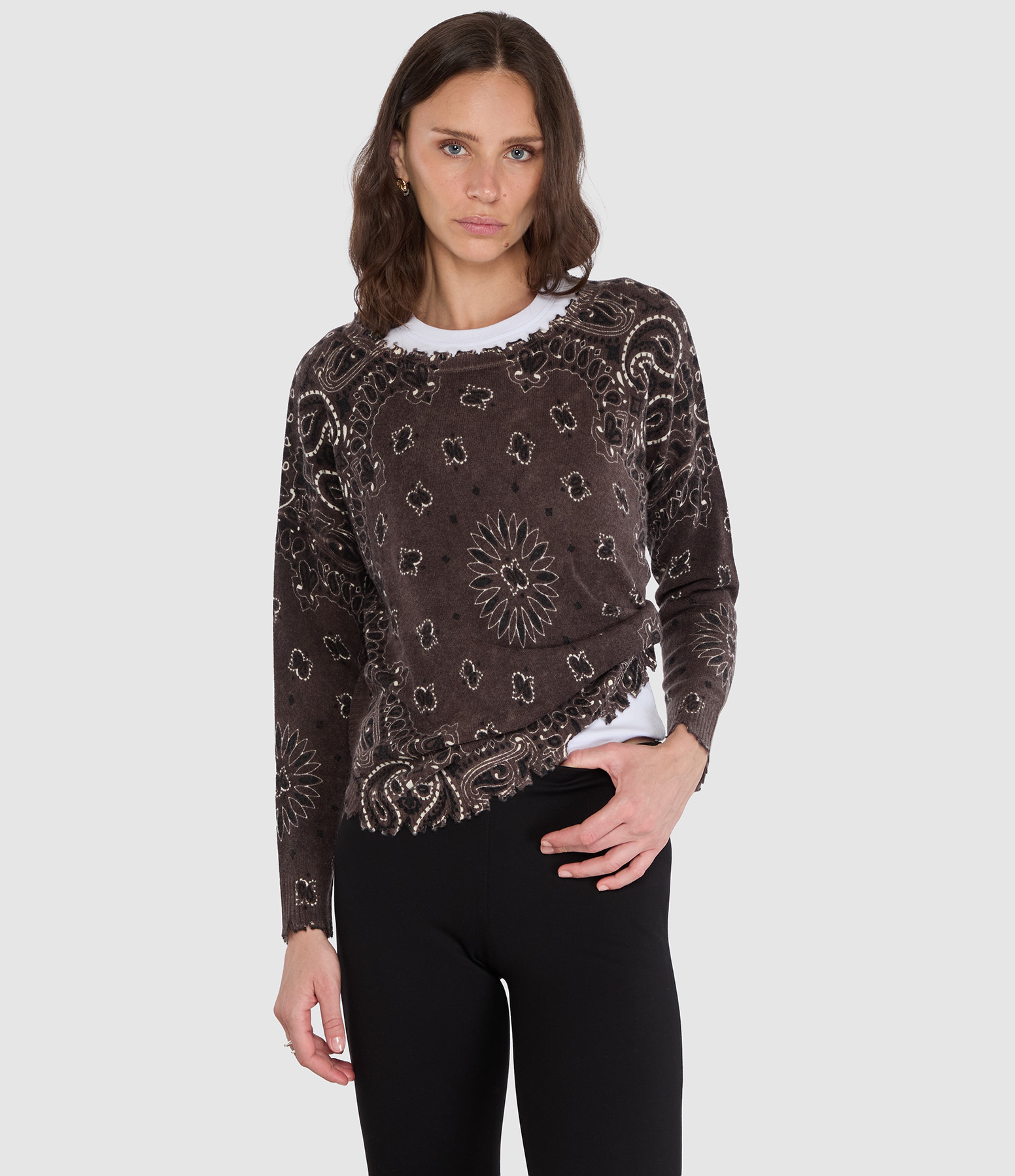 Pull Mela Bandana Marron