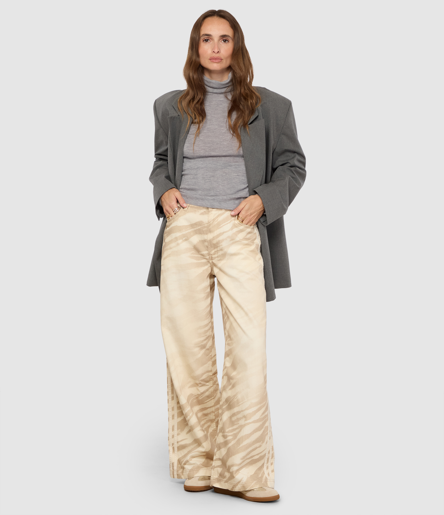 Pull Bibitu Gris Chine