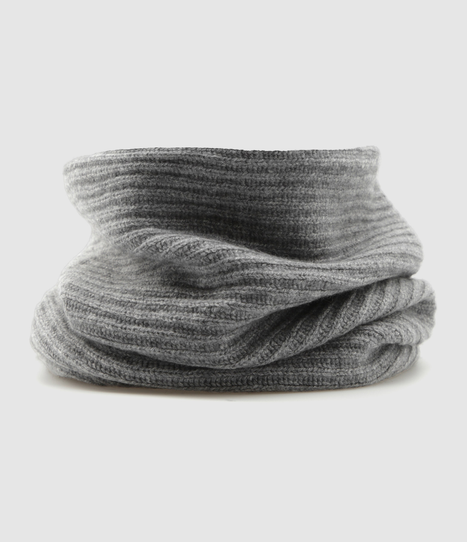 Tour de Cou Come Cachemire Gris Flanelle