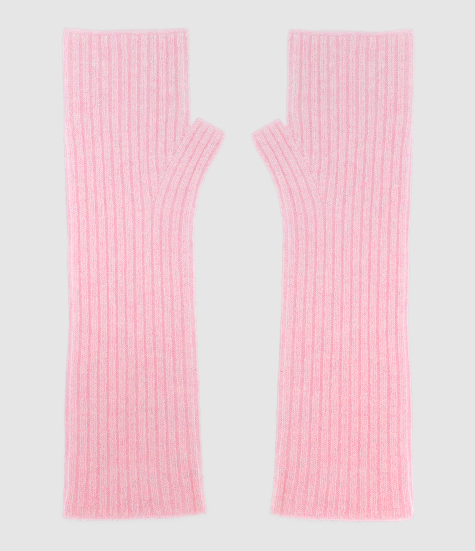 Mitaines Cachemire Knokke Rose Candy