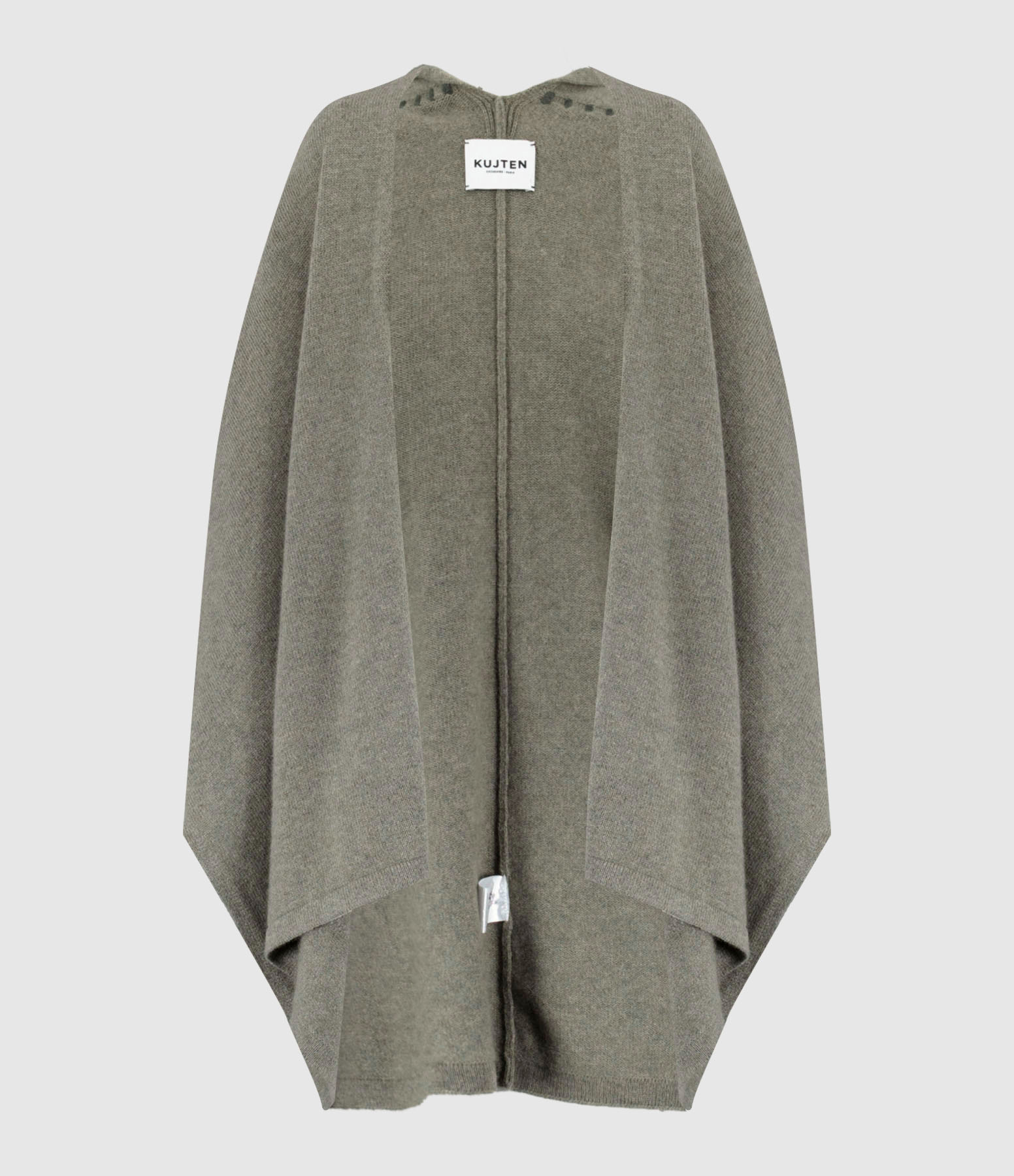Poncho Valya Kaki Chiné