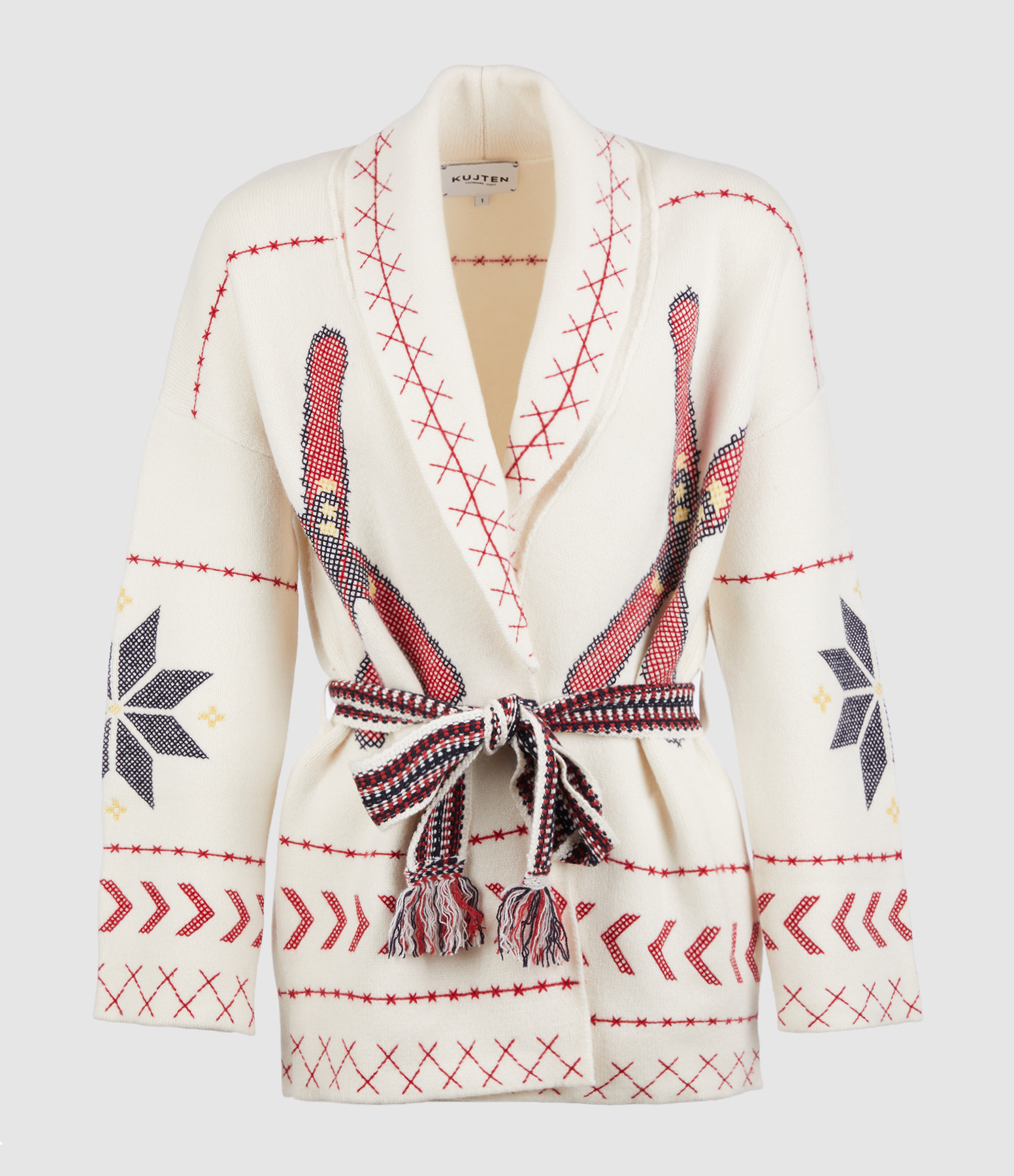 Cardigan Miko Ski Blanc, Capsule Astro