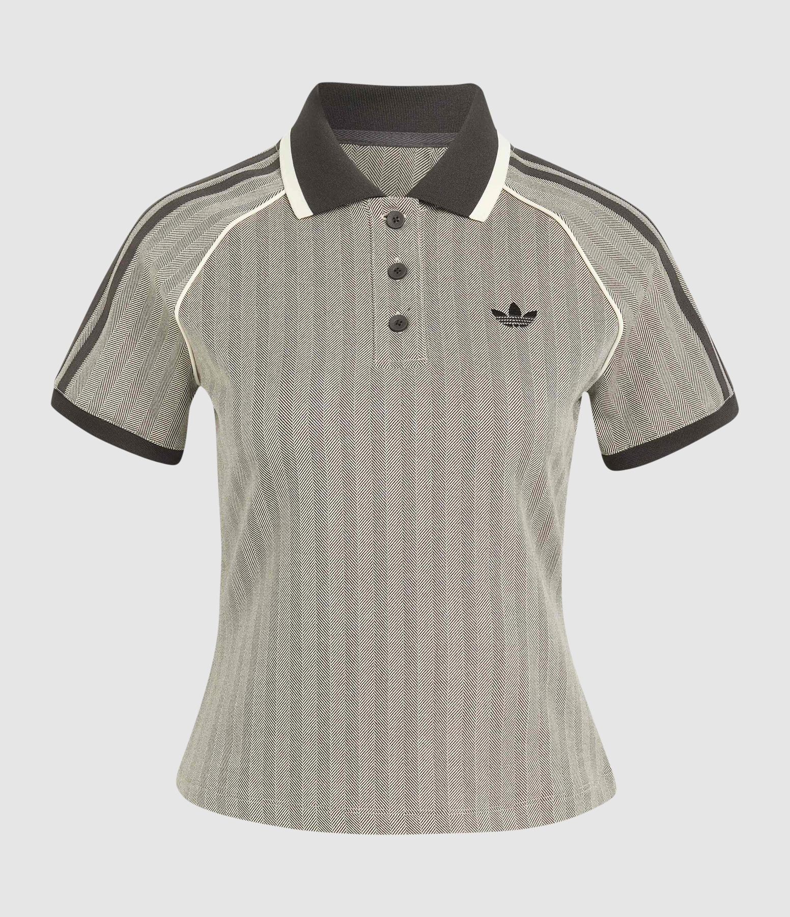Tee-shirt Polo Tweed Light Brown, Capsule Snake Tweed