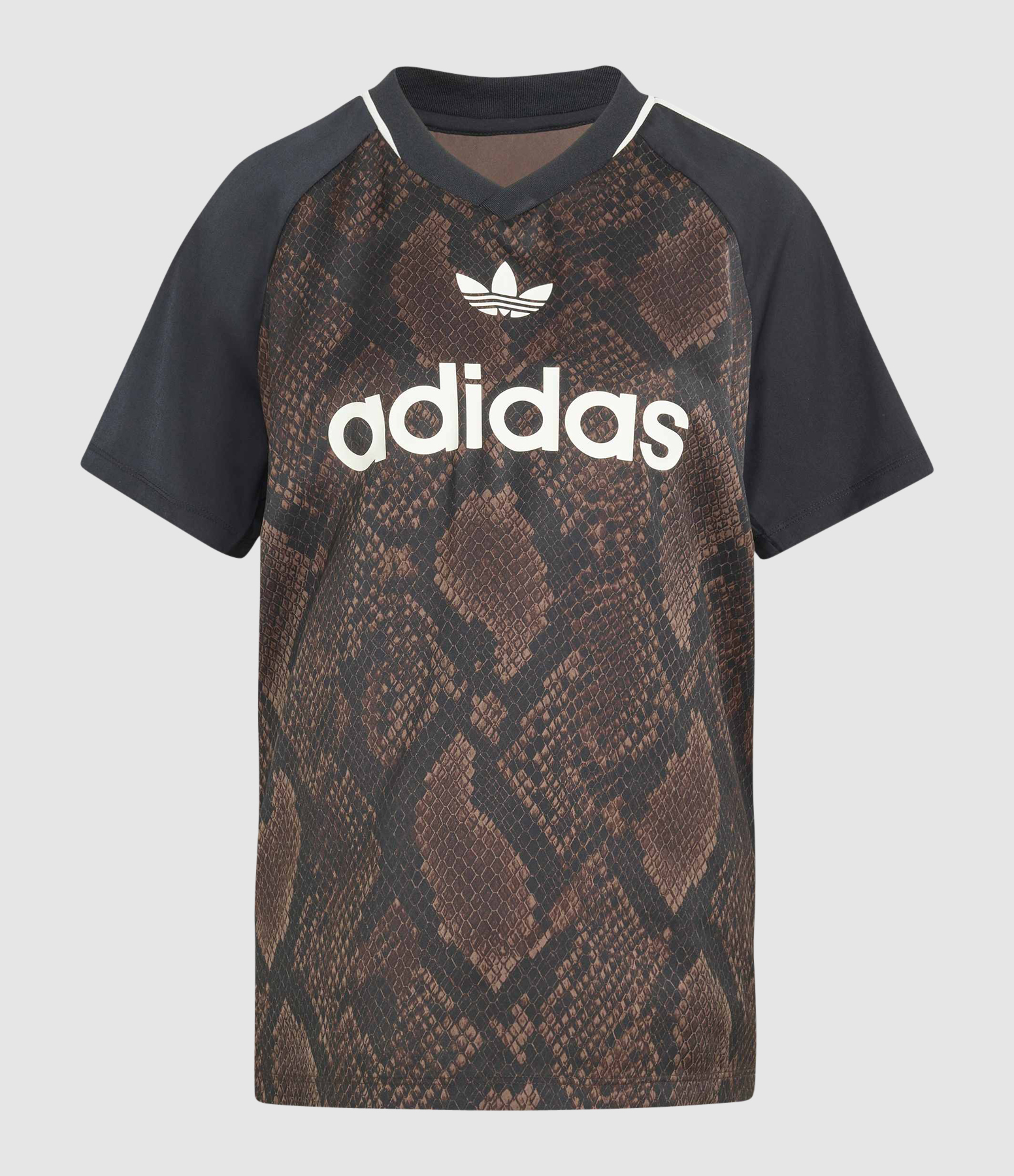 Tee-shirt Satin Snake Earth Strata/Aurora Coffee, Capsule Snake Tweed