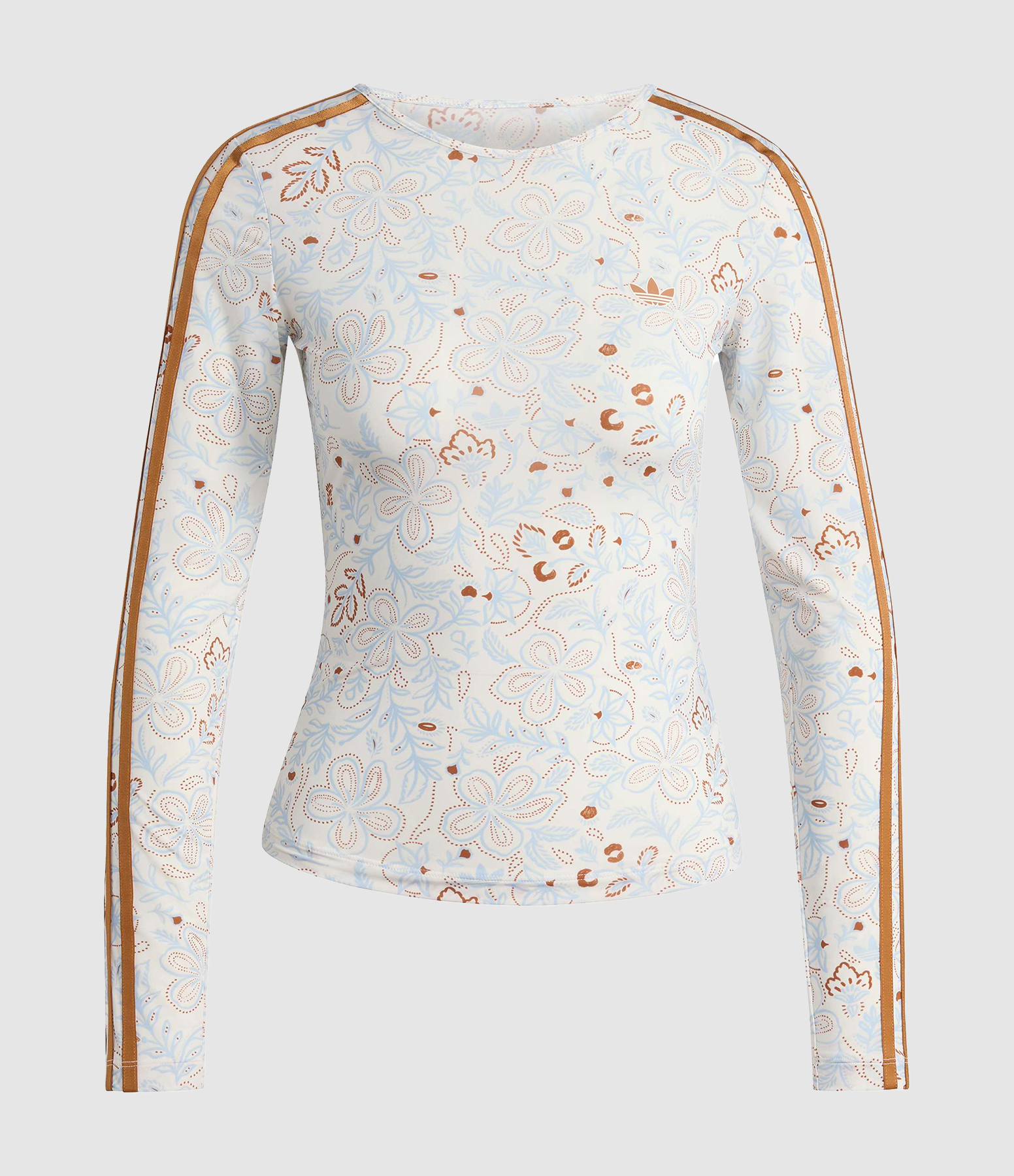 Top Mesh Gfx Ls Off White/Rustic Orange, Capsule Summer Glow