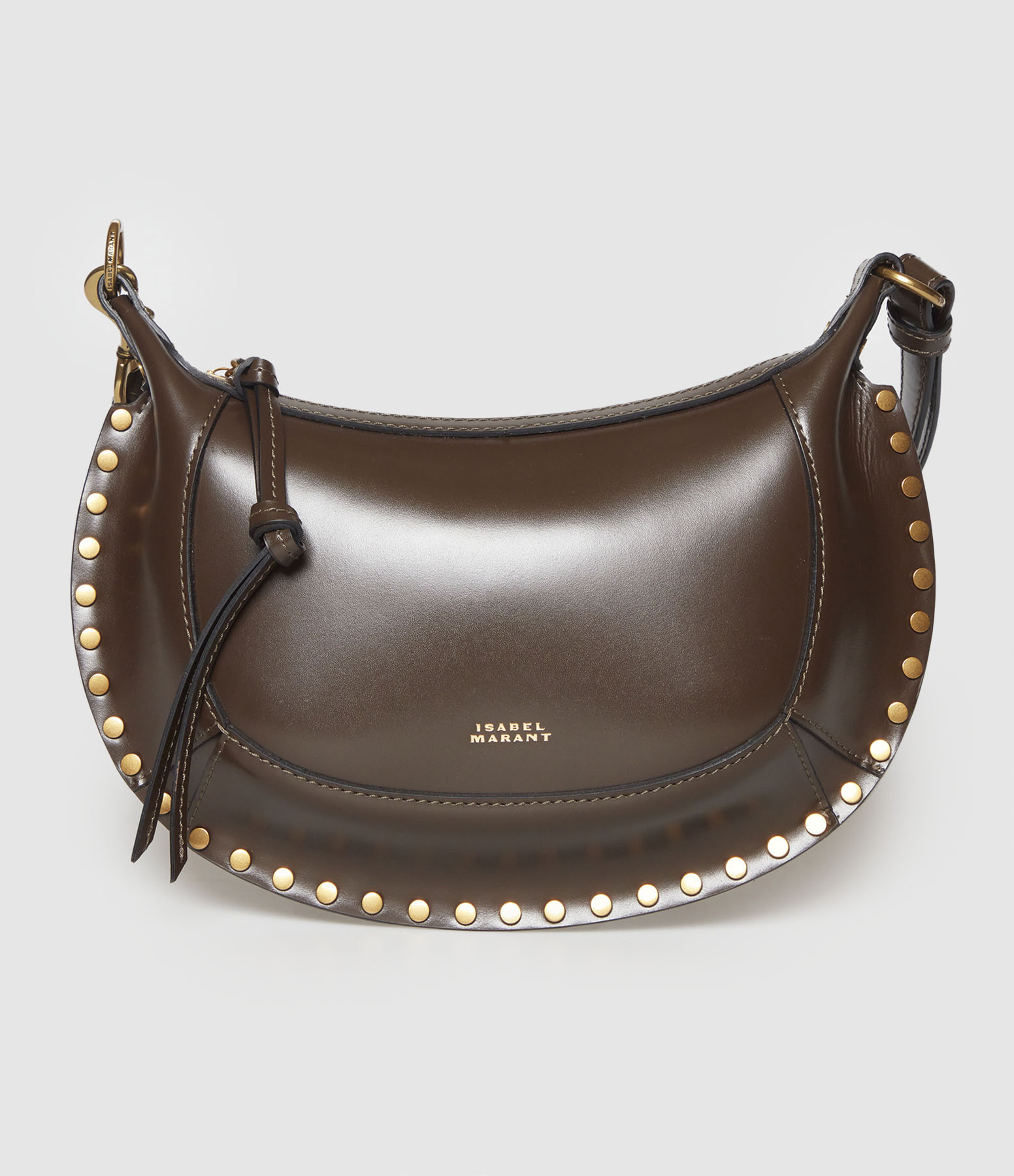 Sac Oskan Moon Lisse Marron Foncé