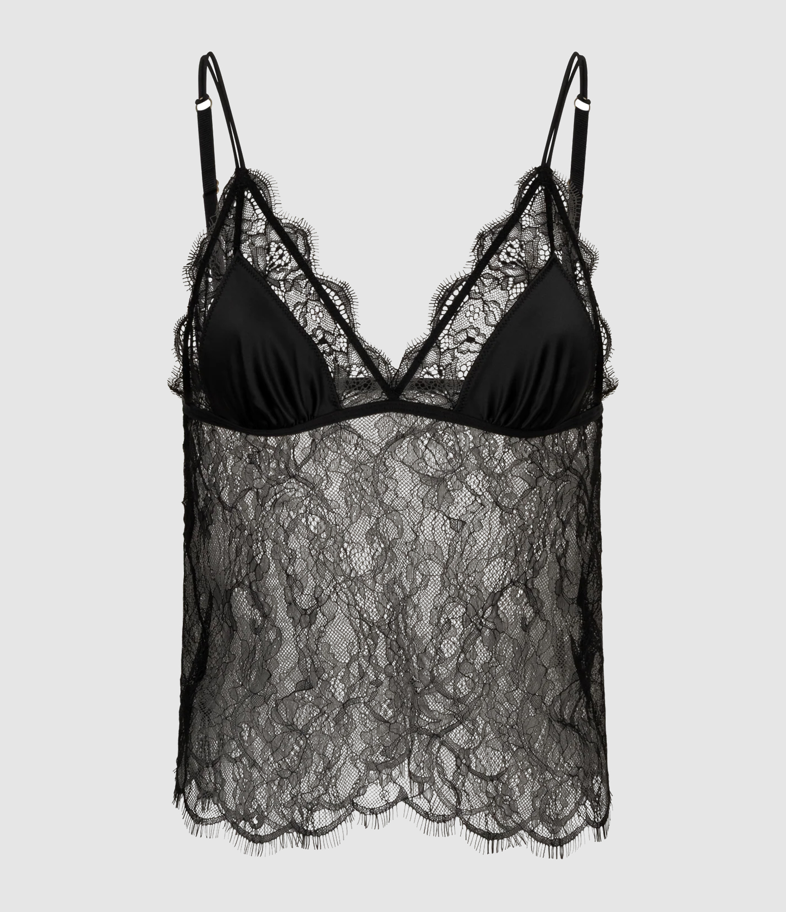 Soutien-Gorge Love Lace Long Black