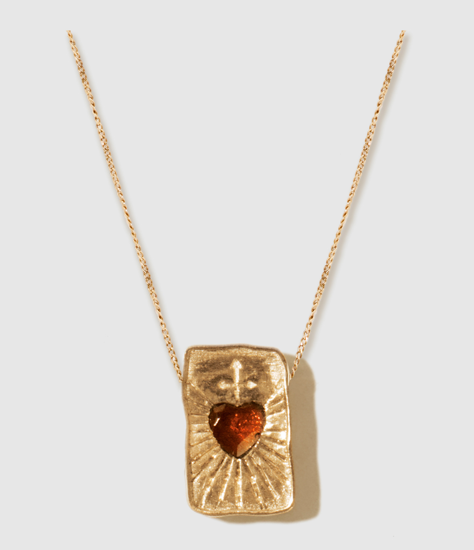 Collier L'amour Grenat