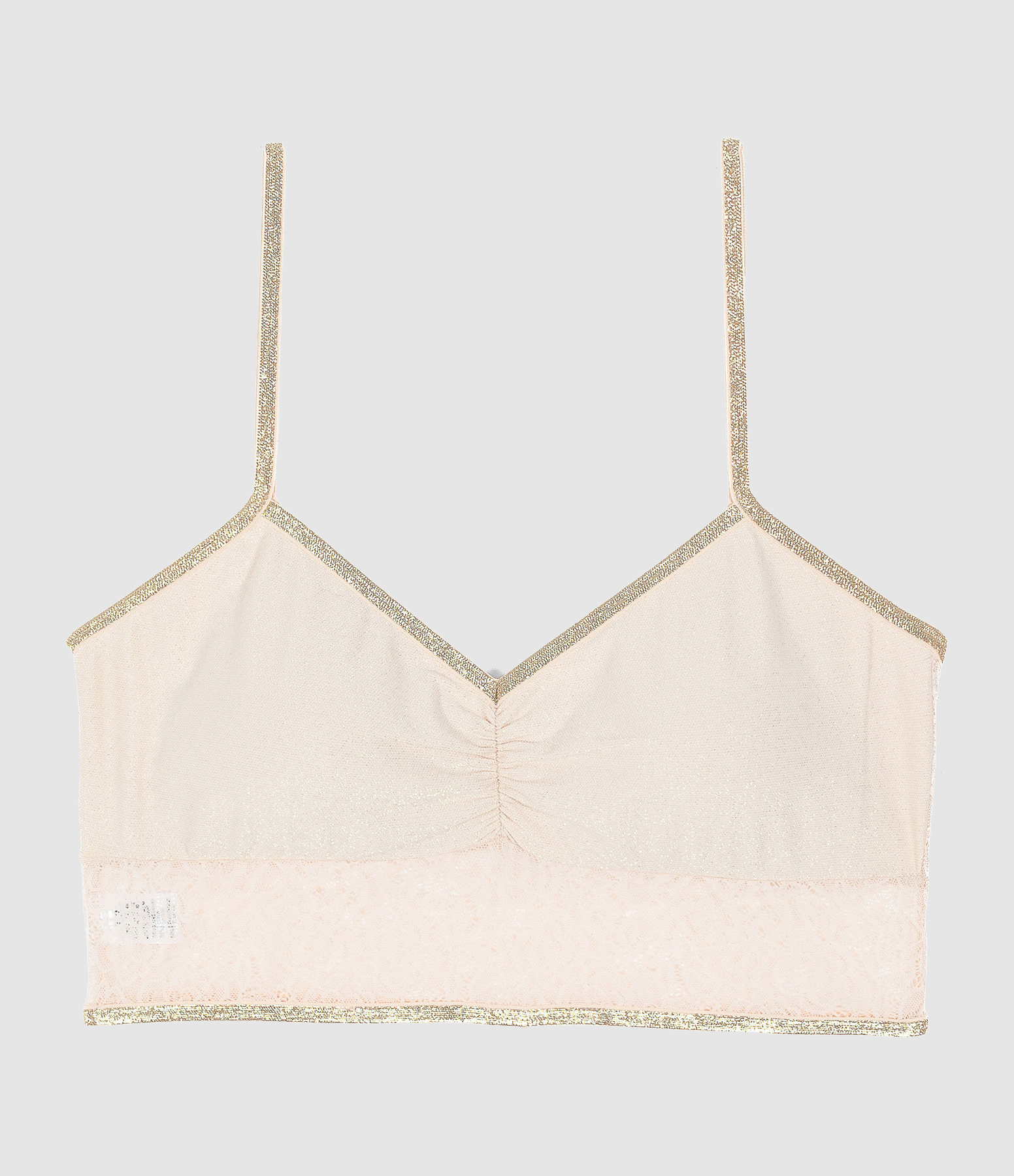 Brassière Haute Mousses Amovibles Blush Lace