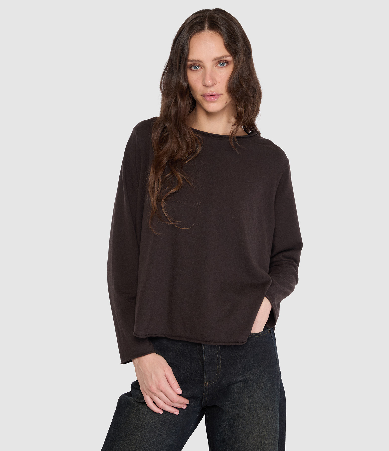 Top Maglia Roma Cacao