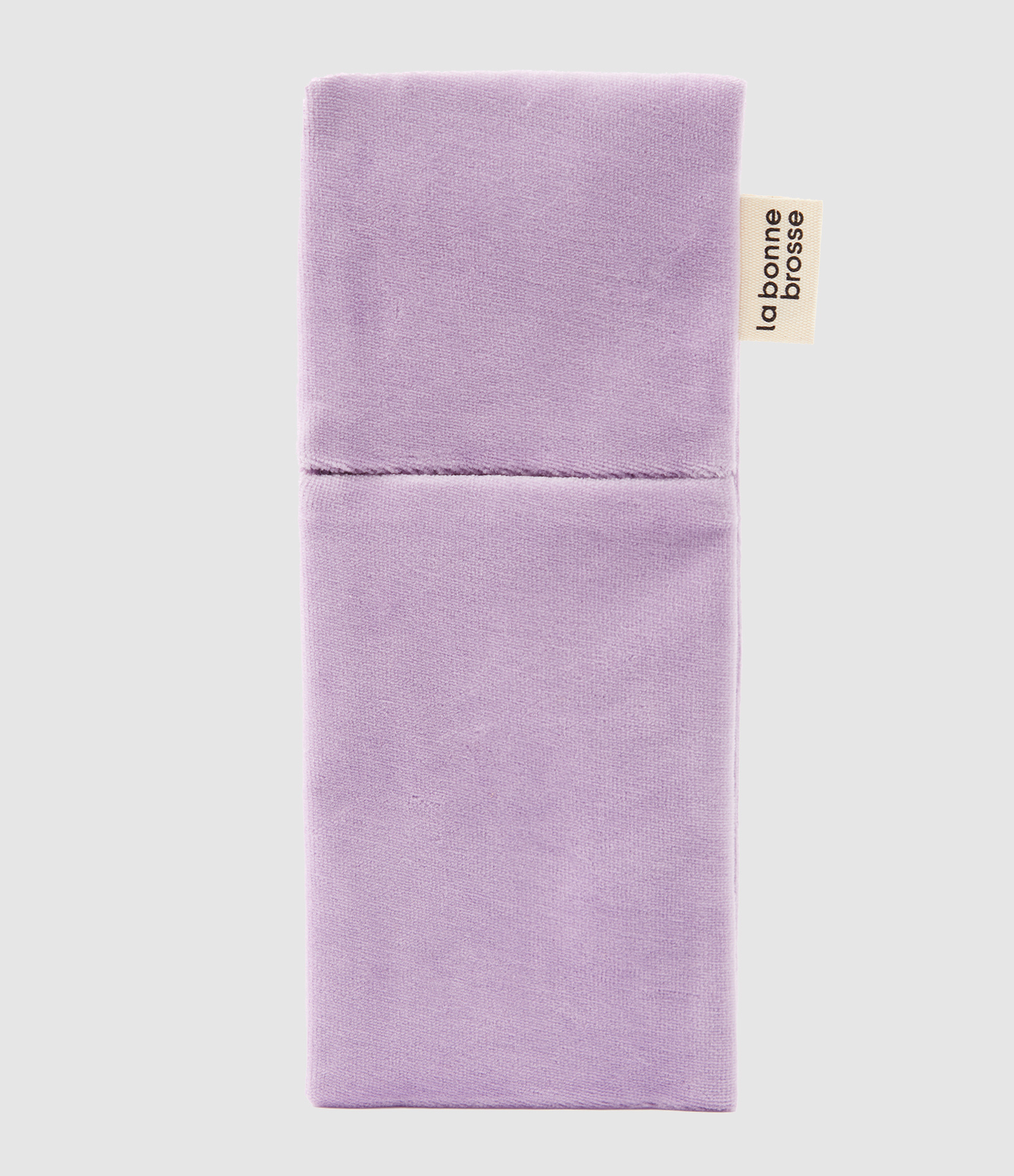 La Pochette """"Grande Brosse"""" Rose Lilas""