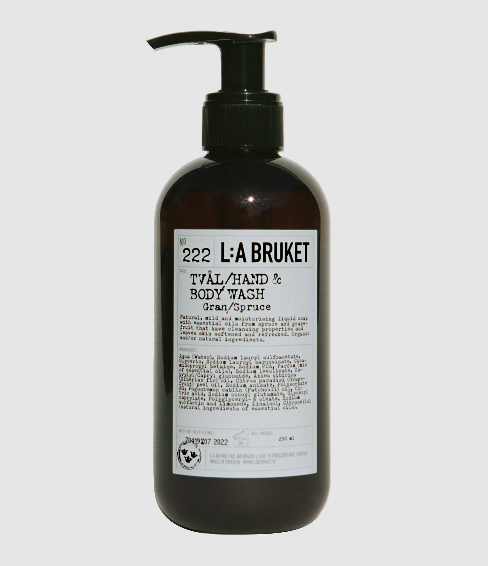 Savon Liquide Mains & Corps N°222 Épicéa, 450 ml