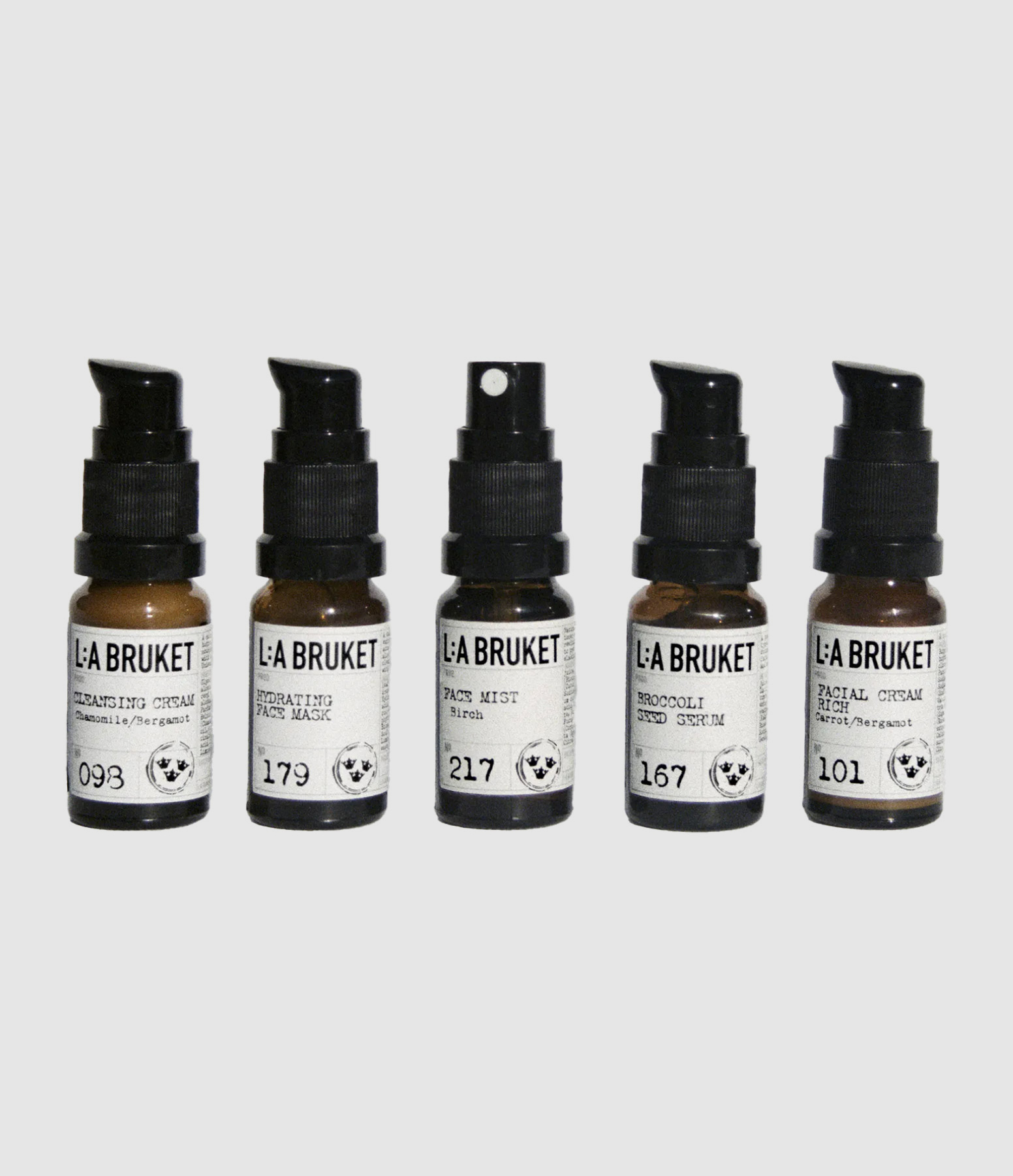 Kit Essentiels Visage N°224 Peau Normale à Sèche, 5x10 ml