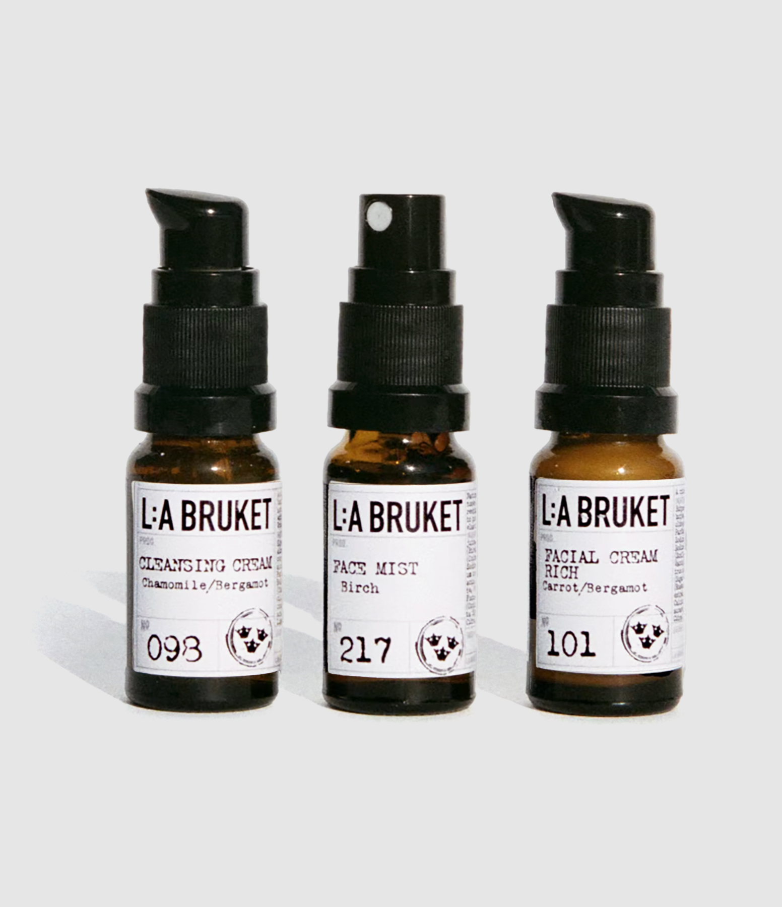 Kit Voyage Visage N°236 Peau Normale à Sèche, 3x10 ml