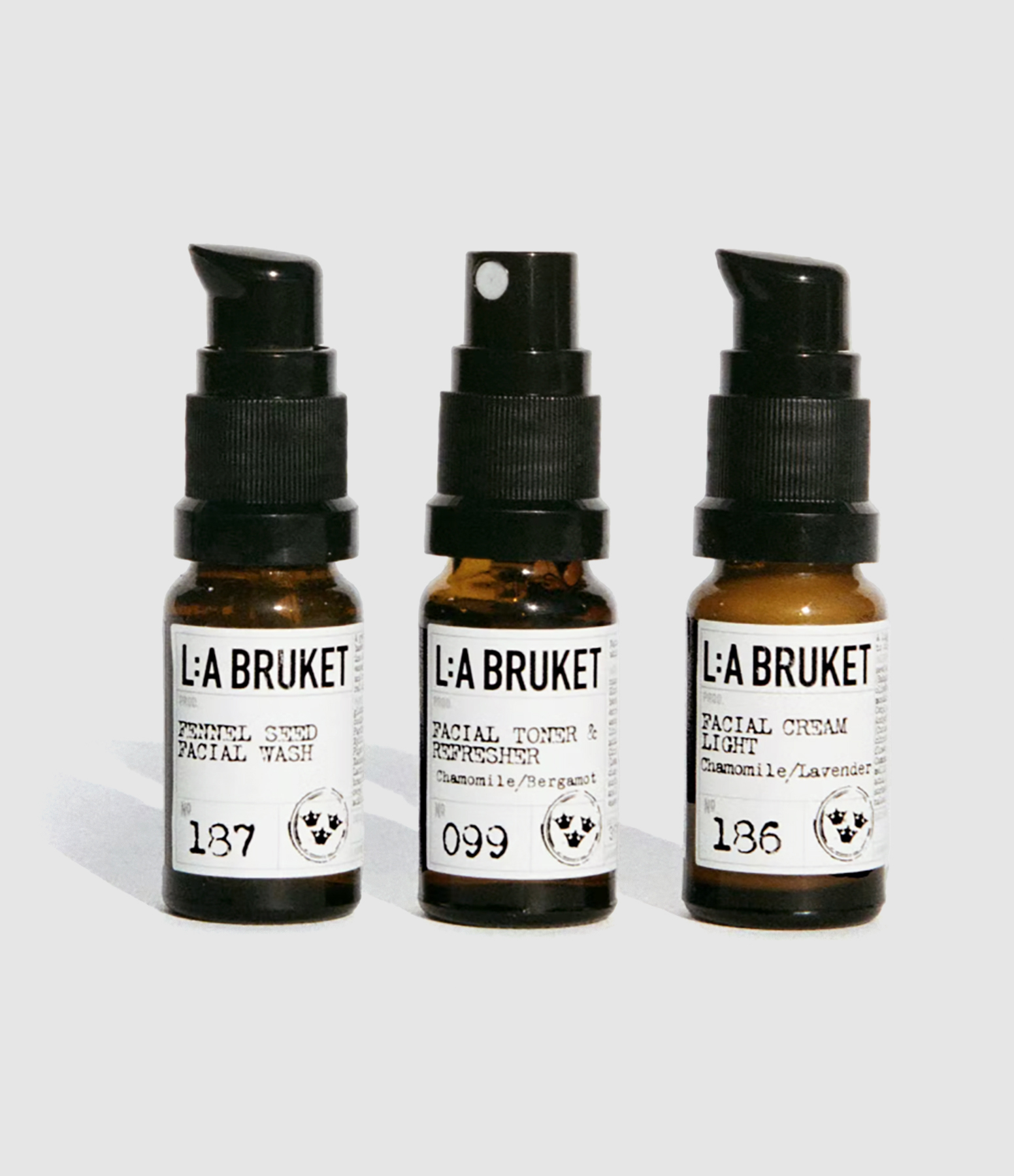 Kit Voyage Visage N°237 Peau Mixte, 3x10 ml