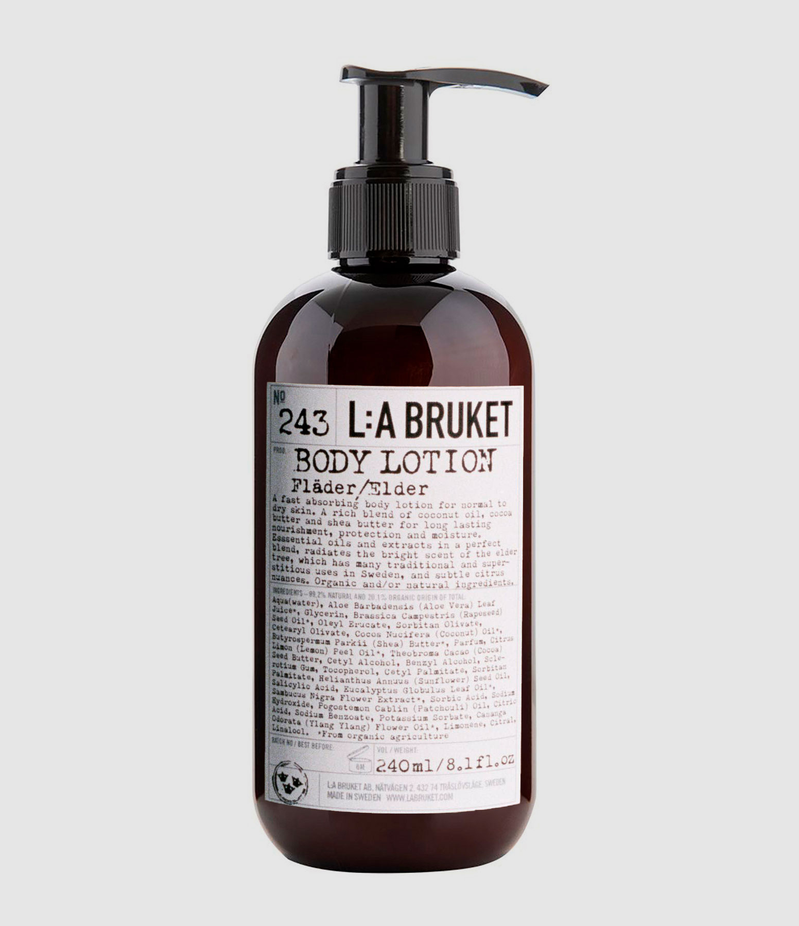 Lotion Corps N°243 Fleur de Sureau, 240ml