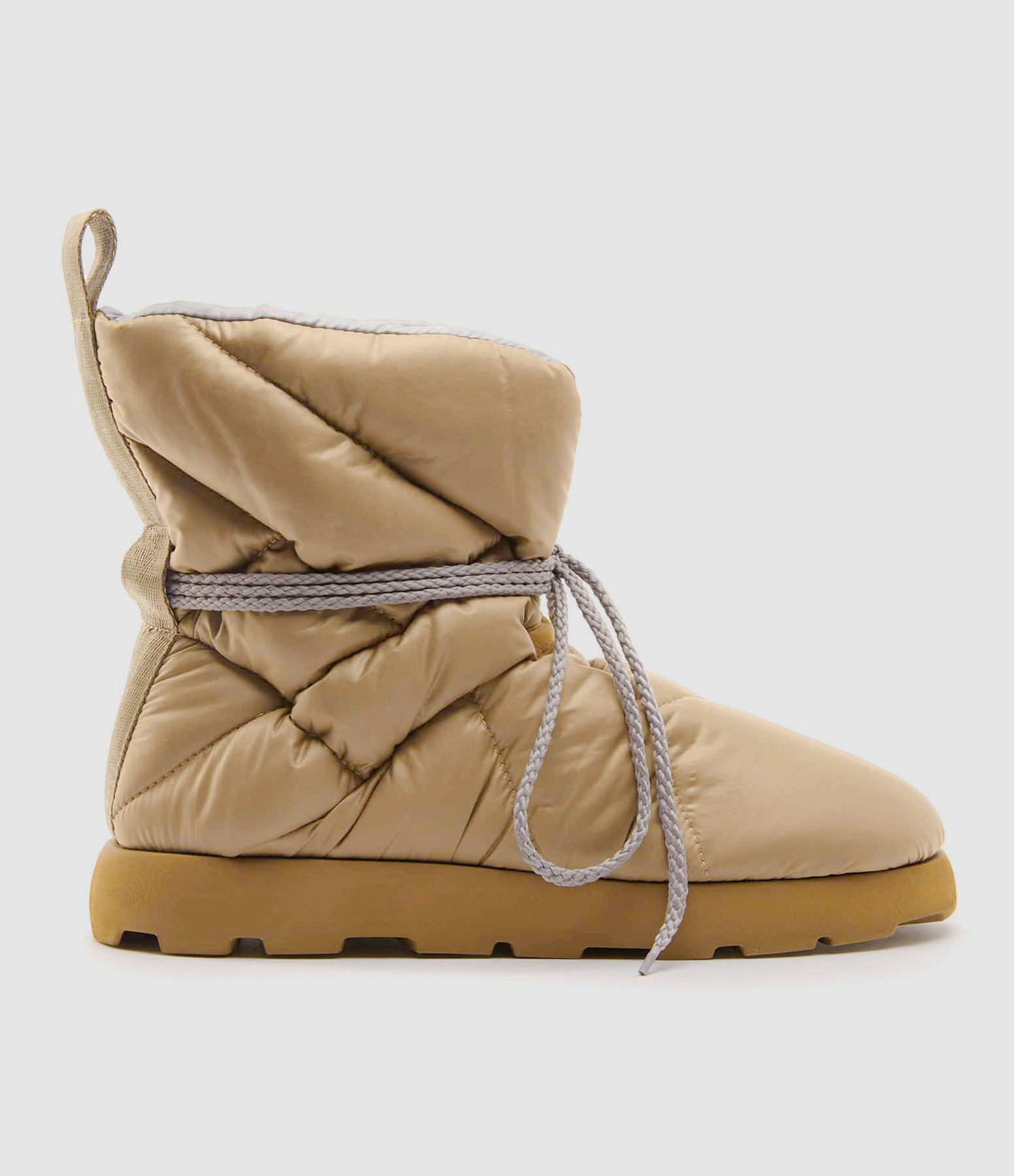 Bottines Laccio Gris Camel