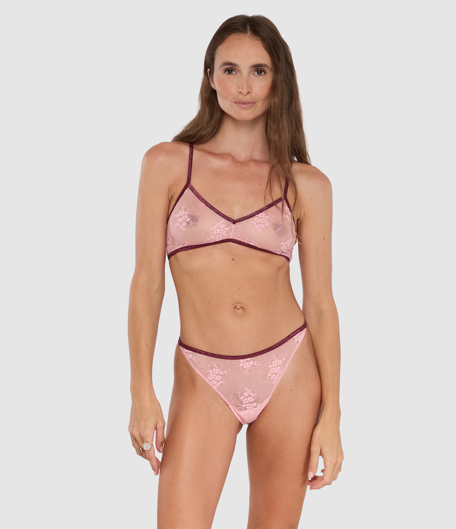 Brassière Georgia Bubble Gum Lace