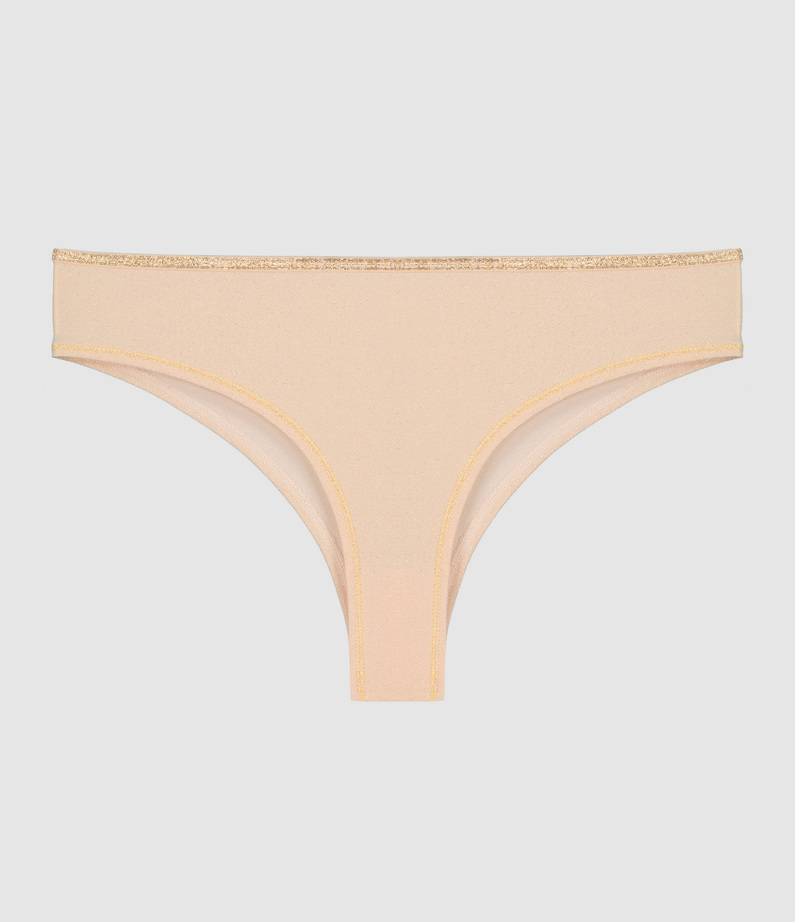 Tanga Inès Lurex Blush