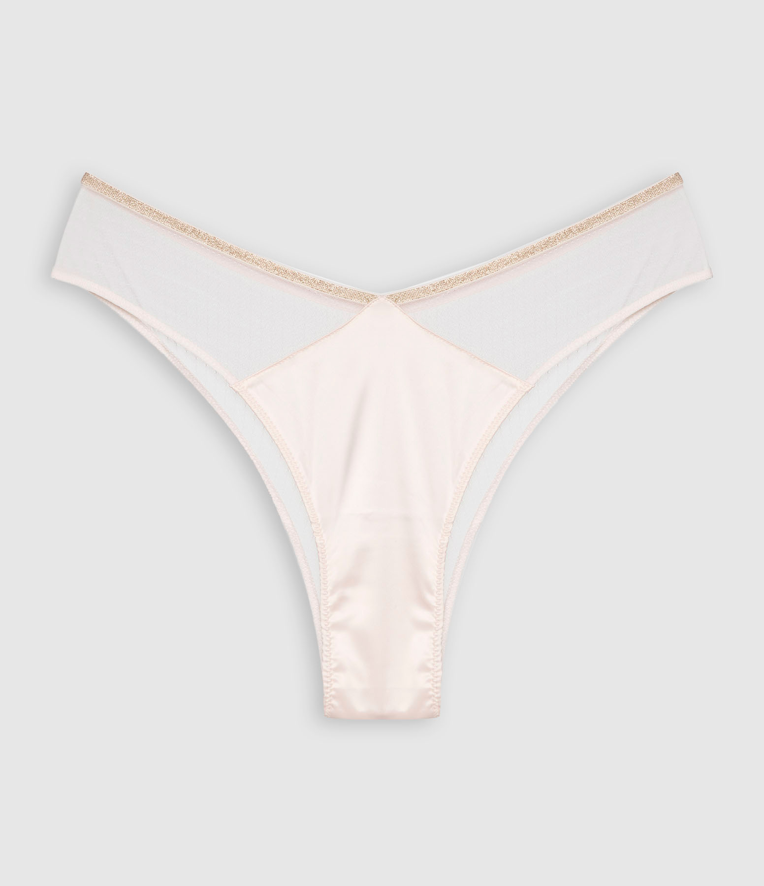 Tanga Tina Satin Poudre