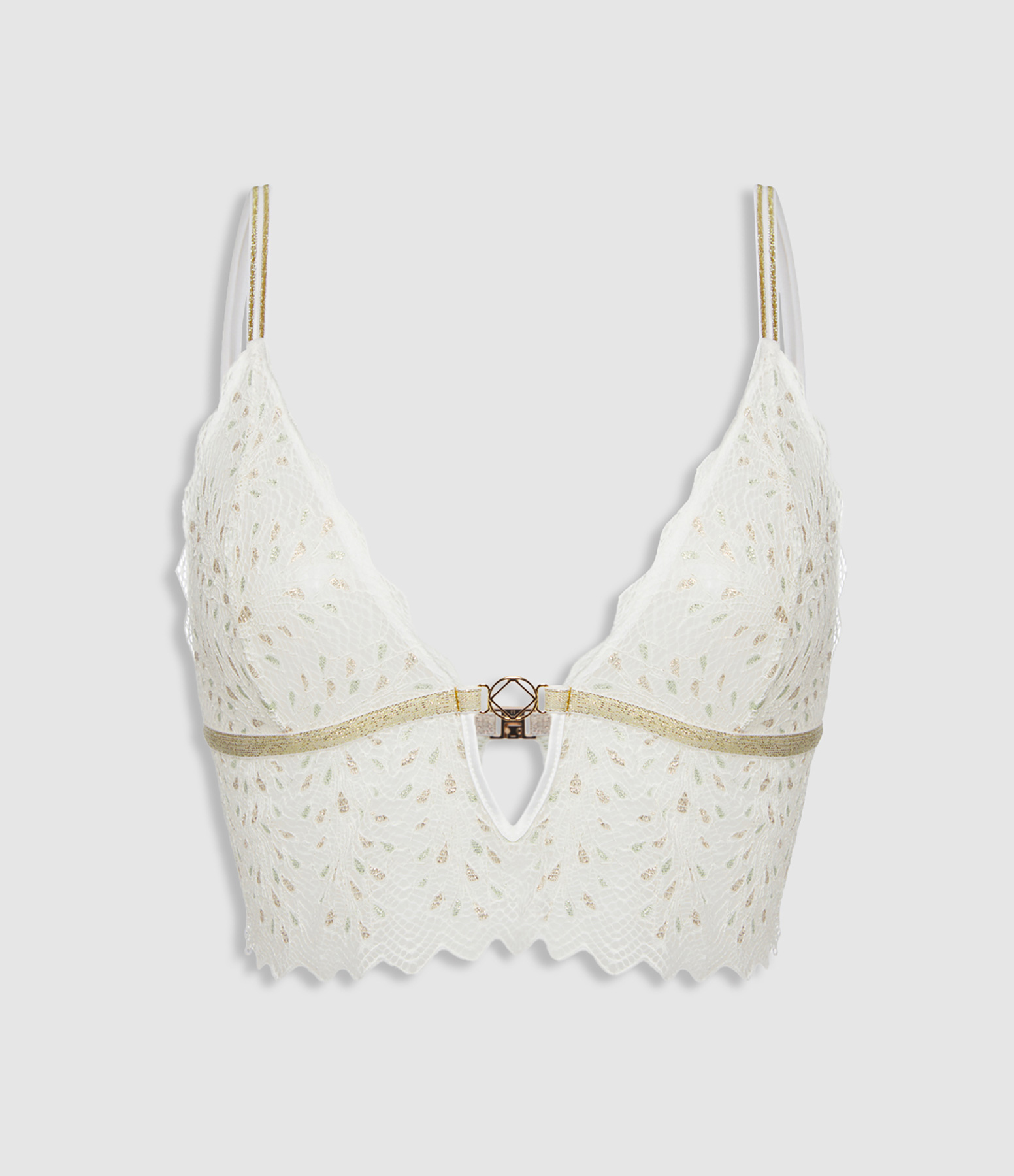 Triangle Haut Jane Milk Lace