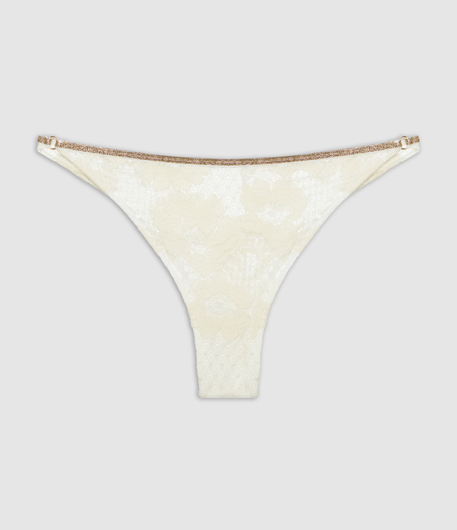 Tanga Théa Cream Lace