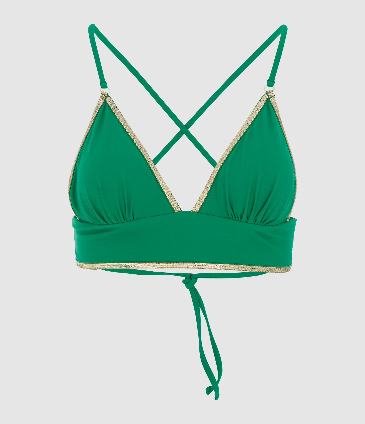 Haut de Maillot Ambre Green Beach