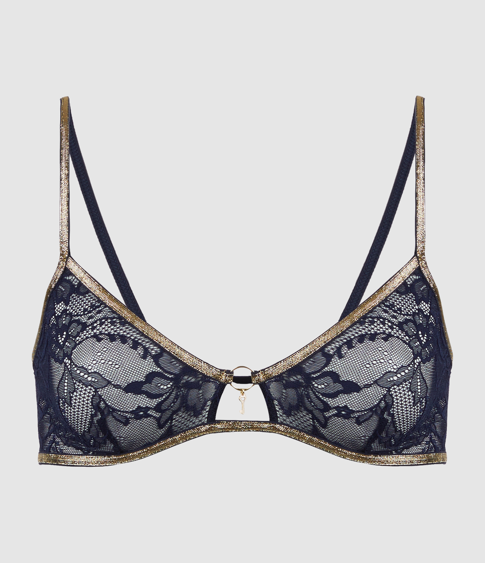 Brassière Marion Navy Lace Navy Velvet