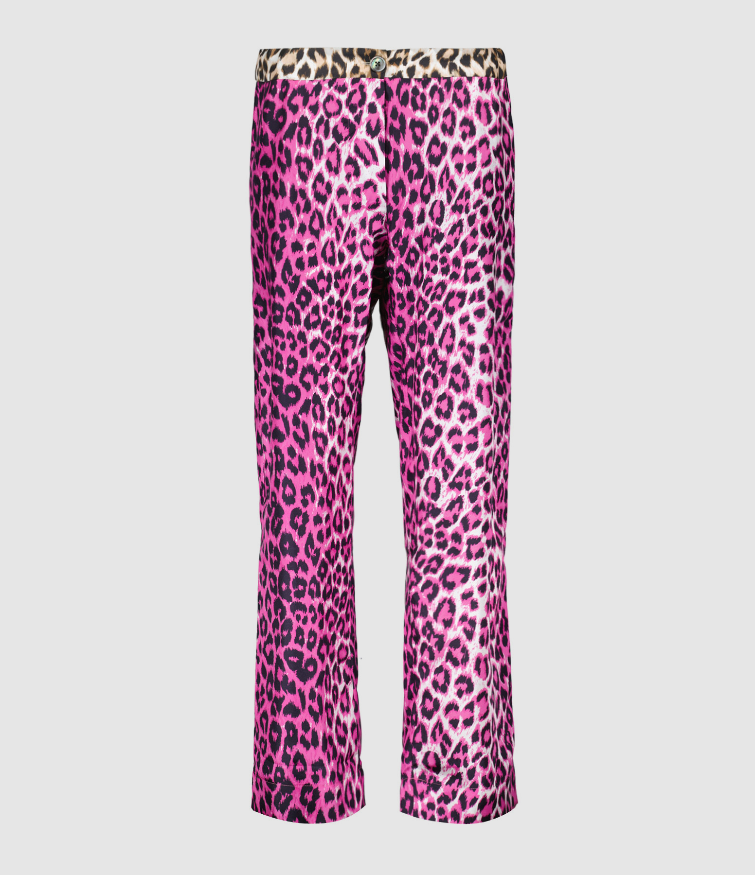 Pantalon Lucky Soie Panthère Rose, Exclusivité Lulli