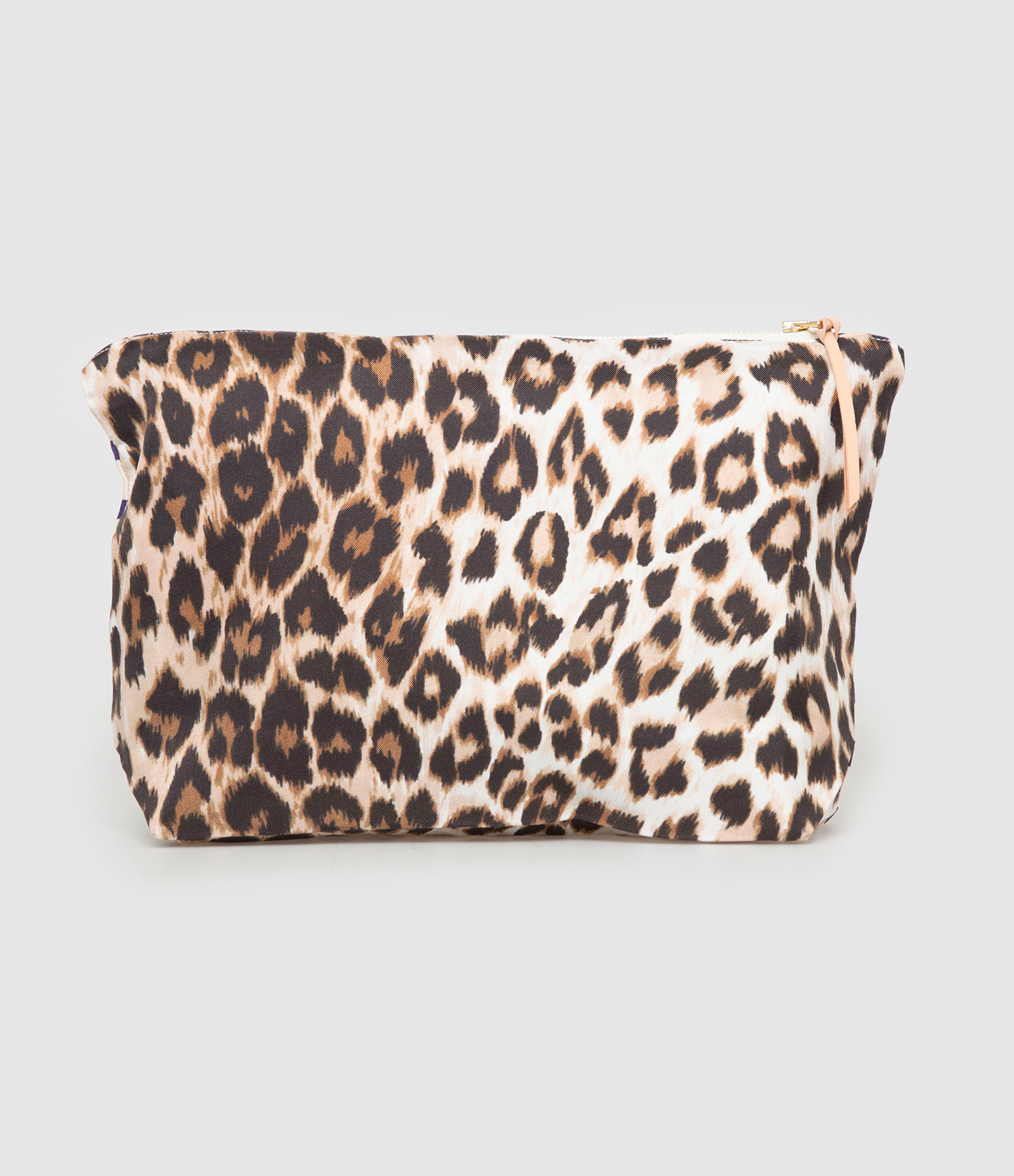 Pochette Voleuse Pouch Soie Mix Mariniere Écru