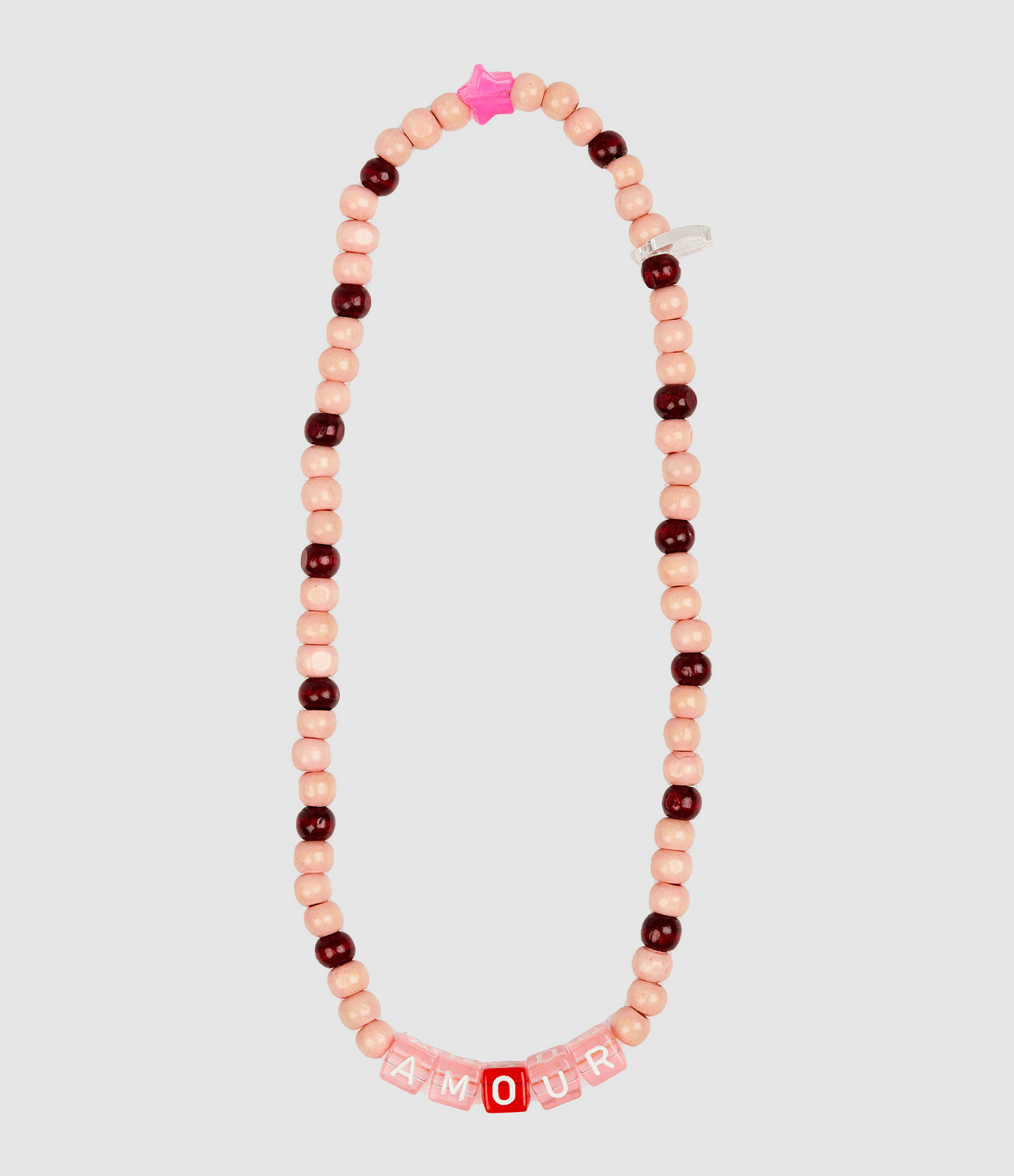 Collier Love Beads AMOUR Rose
