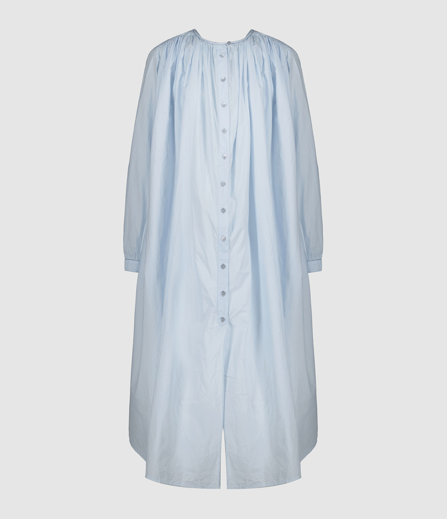 Robe Mi-Longue Cigarlong Blue
