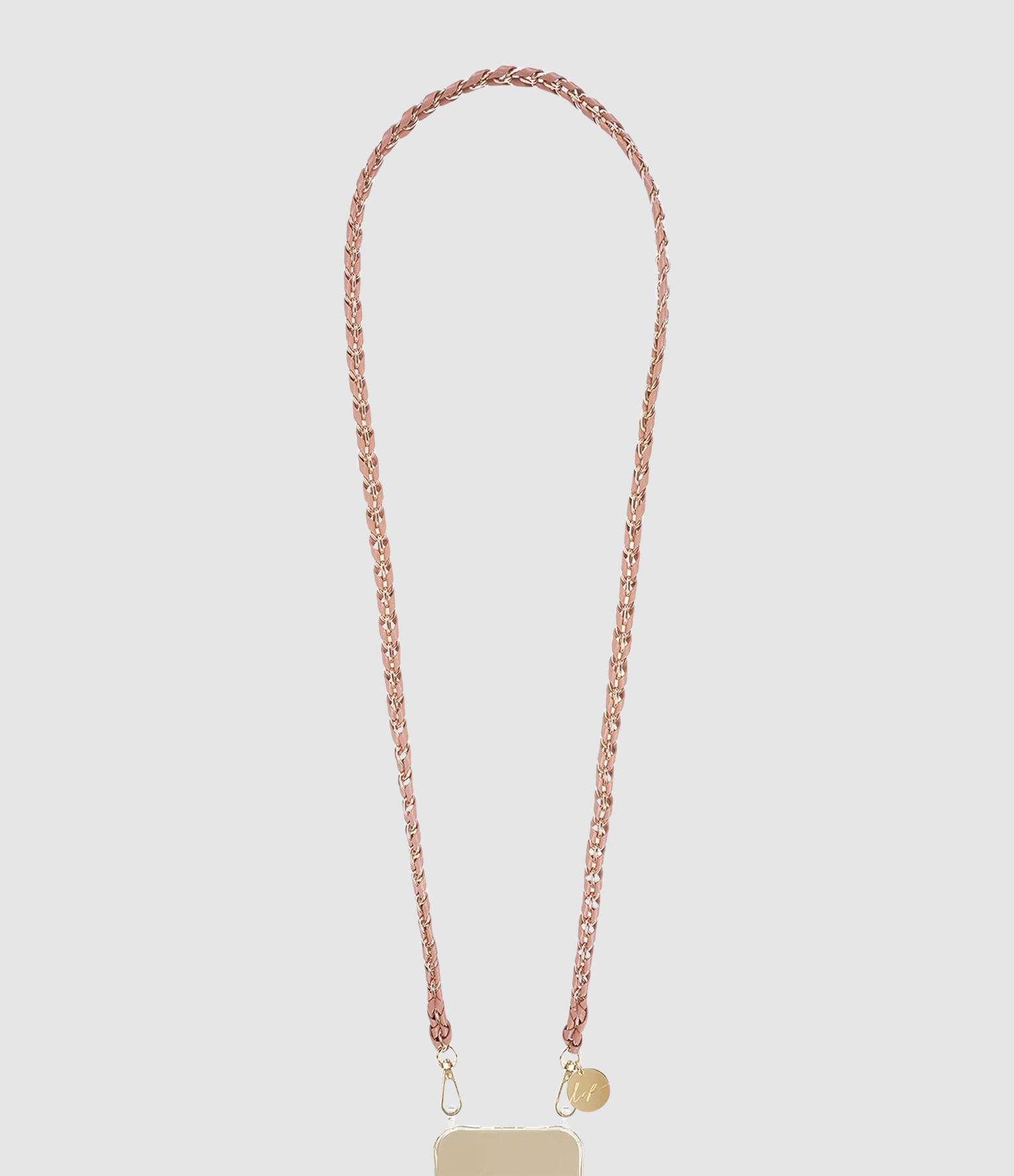 Chaine Longue Lou Camel Et Dore