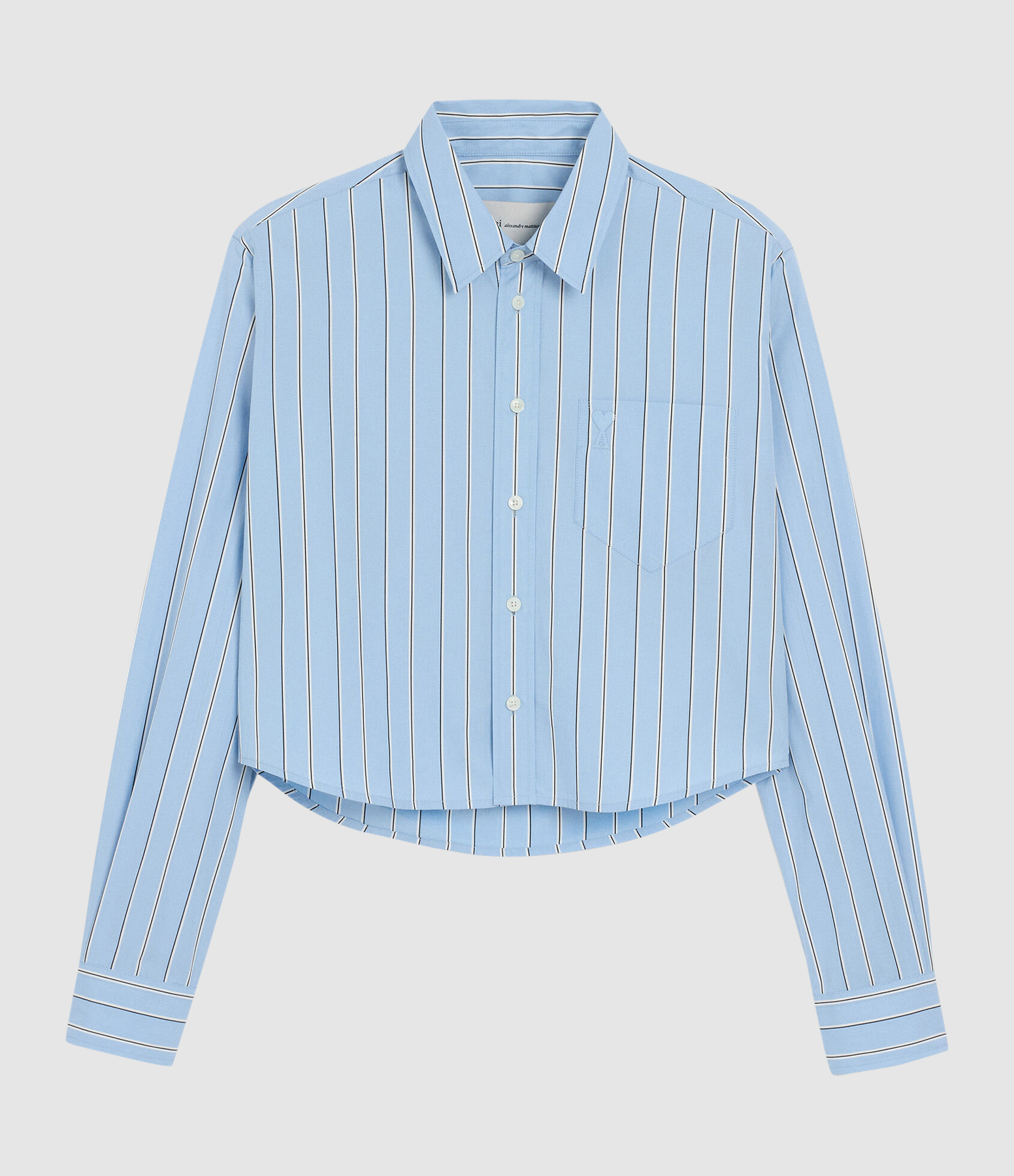 Chemise Ami De Coeur Bleu Cachemire Ivoire