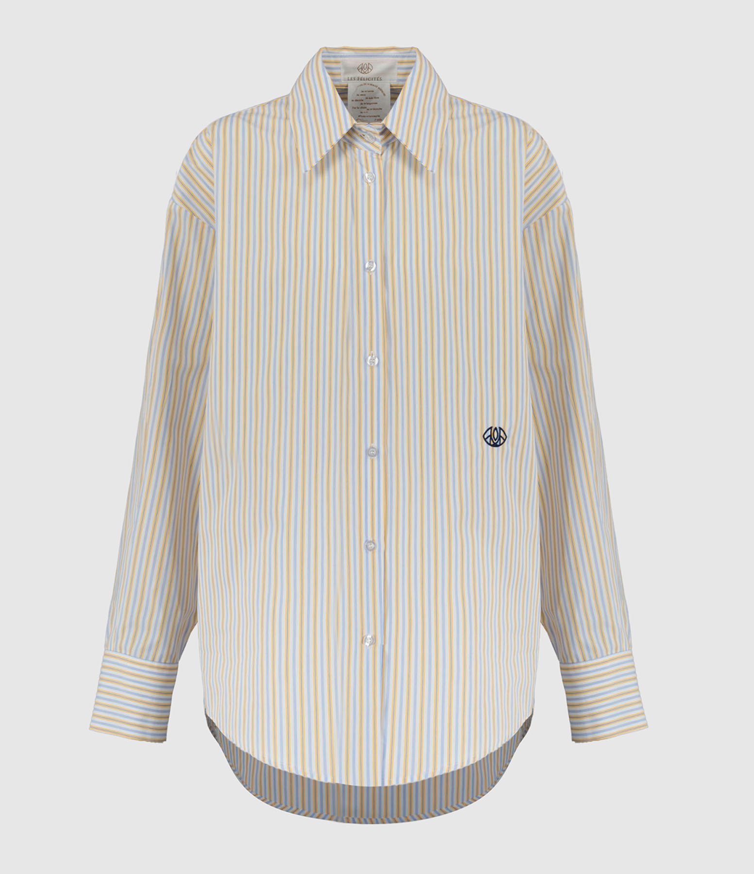 Chemise Aurore Rayure Jaune
