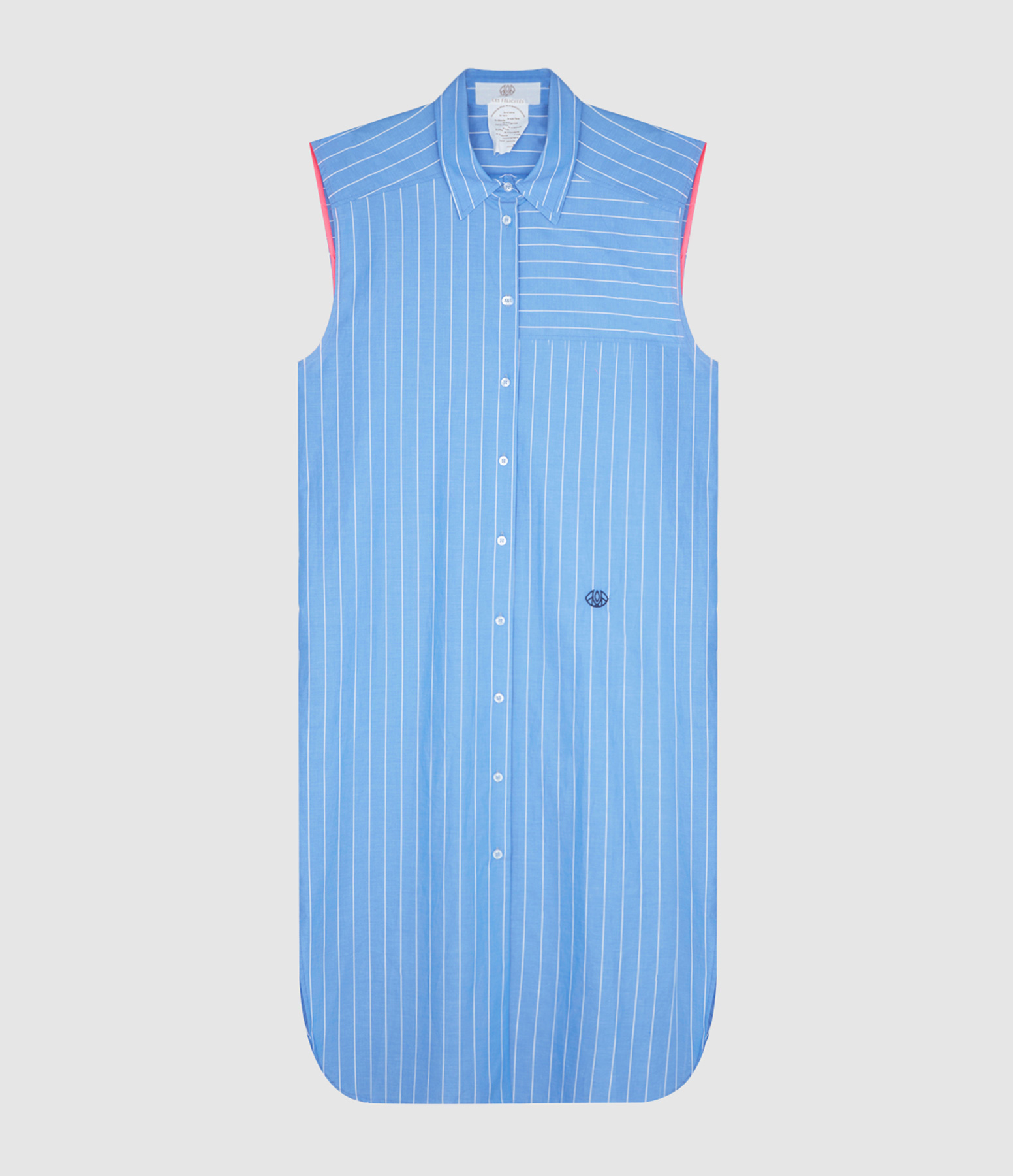 Robe Djelaba Capri Longue Bleu