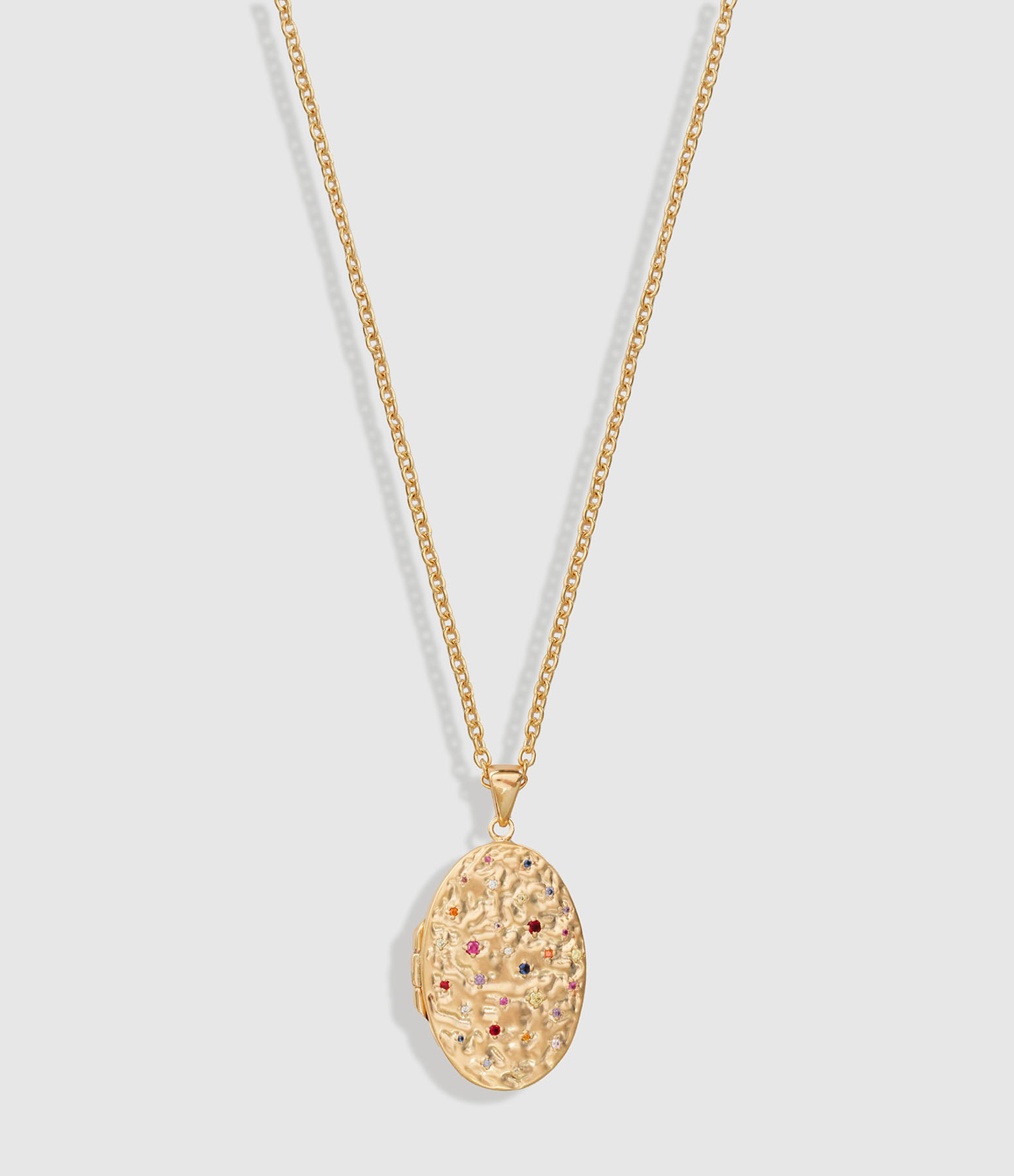 Collier Médaillon Doré