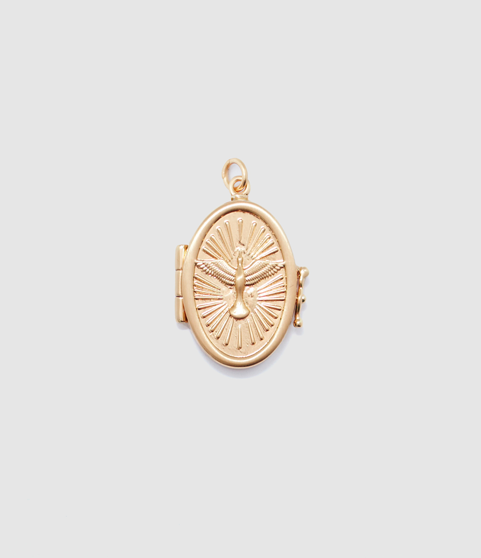 Collier Médaillon On s'aime Doré