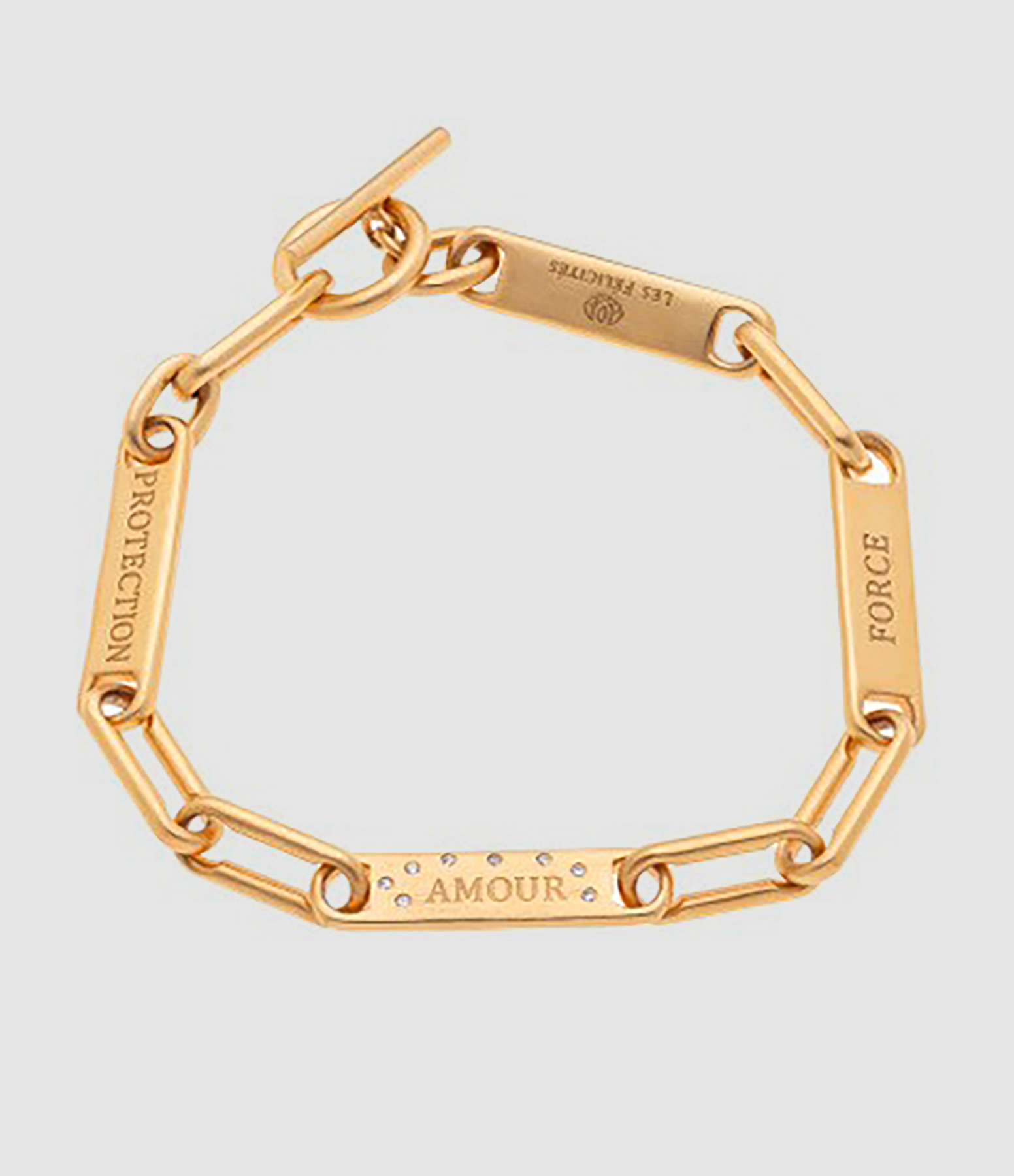 Bracelet Gourmette Essentiel Doré