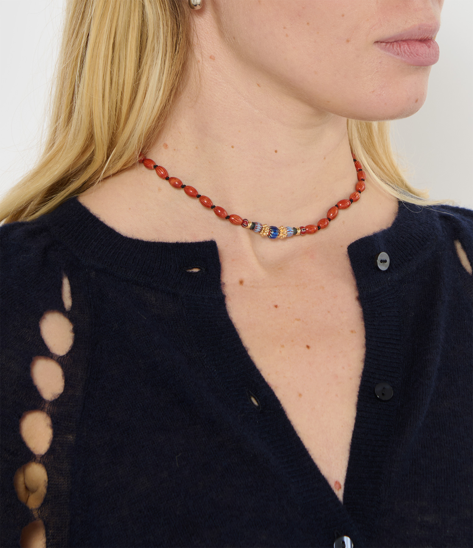 Collier Amber 2 Corail