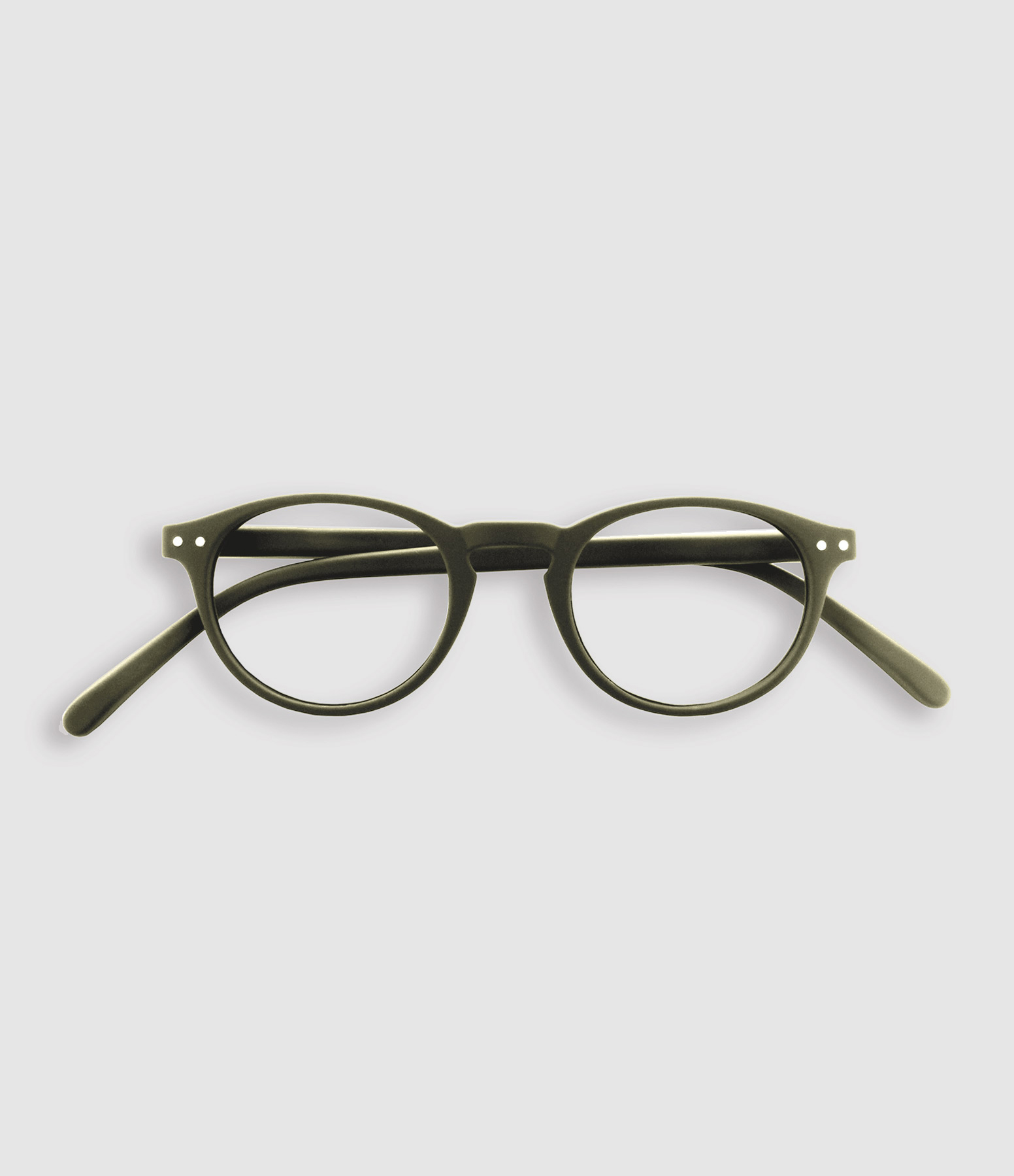 Lunettes de Lecture #A La Discrète Kaki