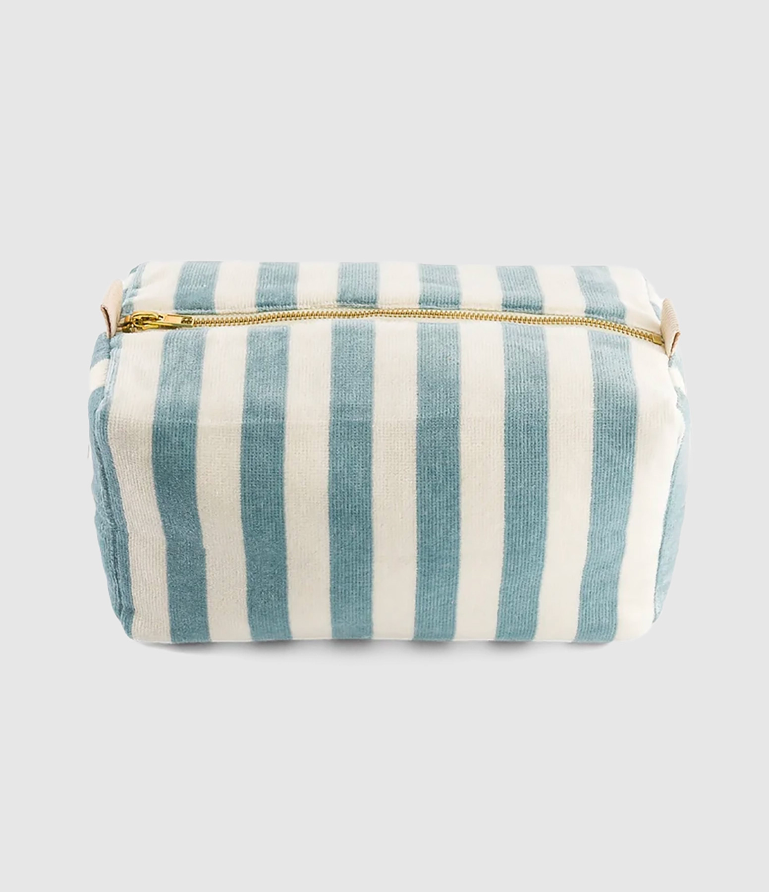 Trousse Vic Éponge Rayures Bleu Ciel