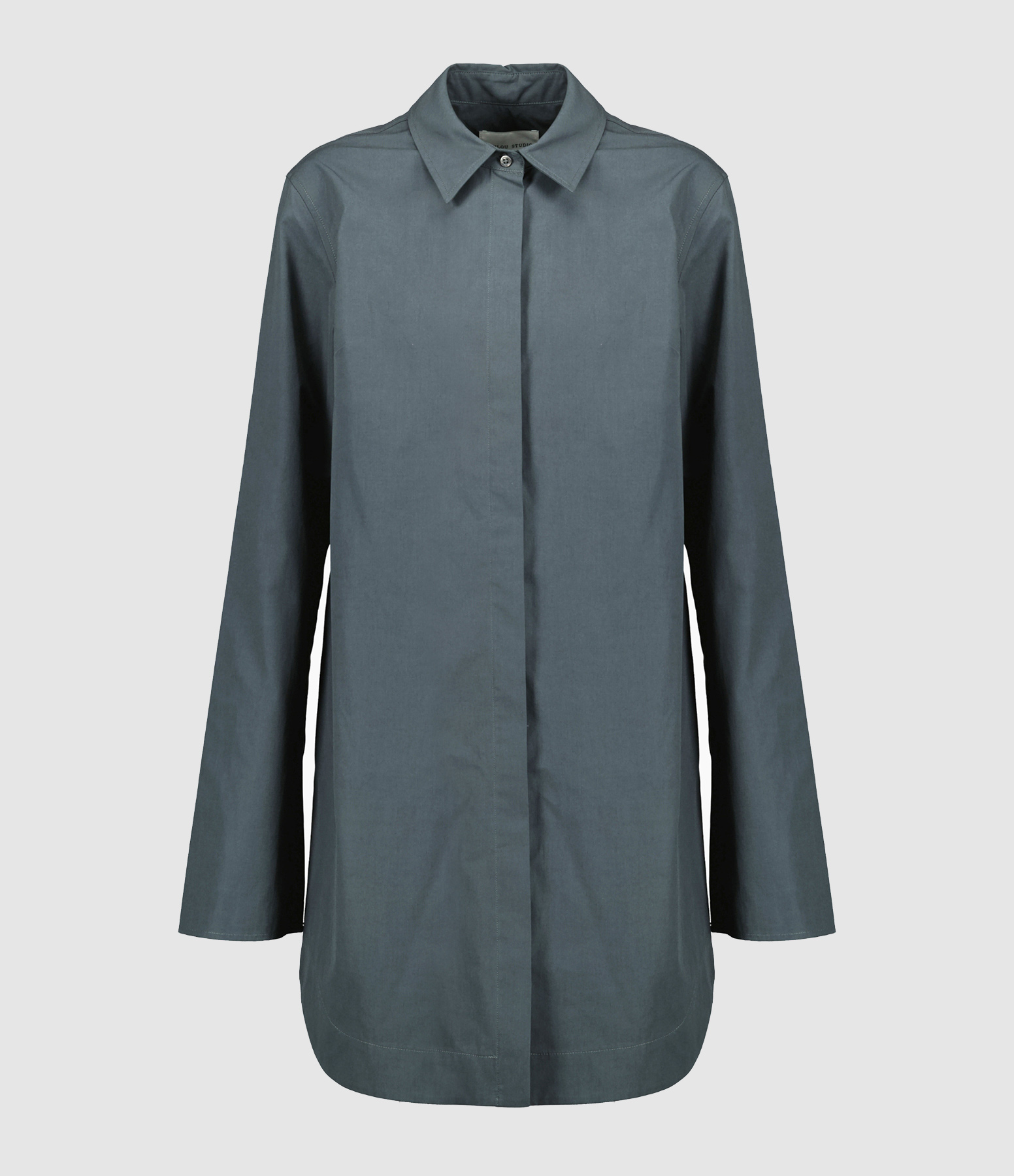 Chemise Eknath Coton Iron Gris