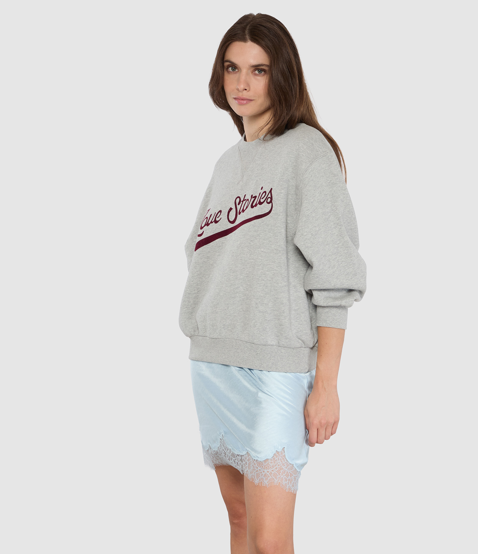 Sweatshirt Sloane Light Grey