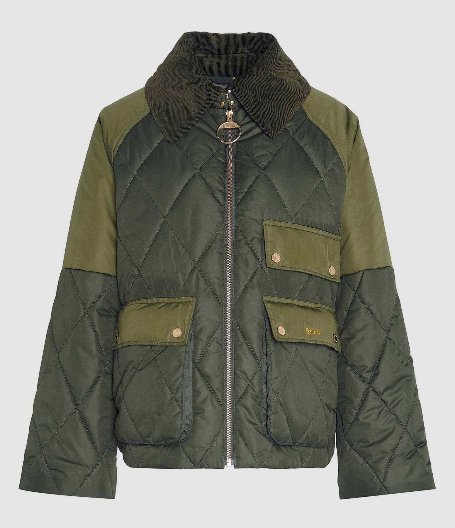 BARBOUR Veste Milby Quilt Olive Ancient