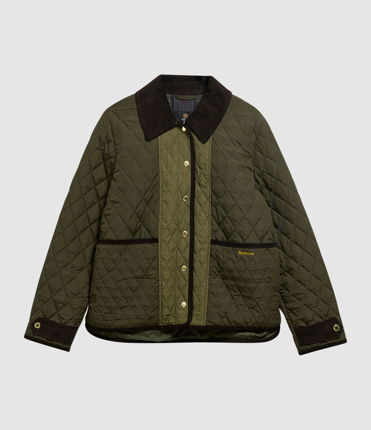 Veste Ainsdale Quilted Olive Fern Shadow Classic